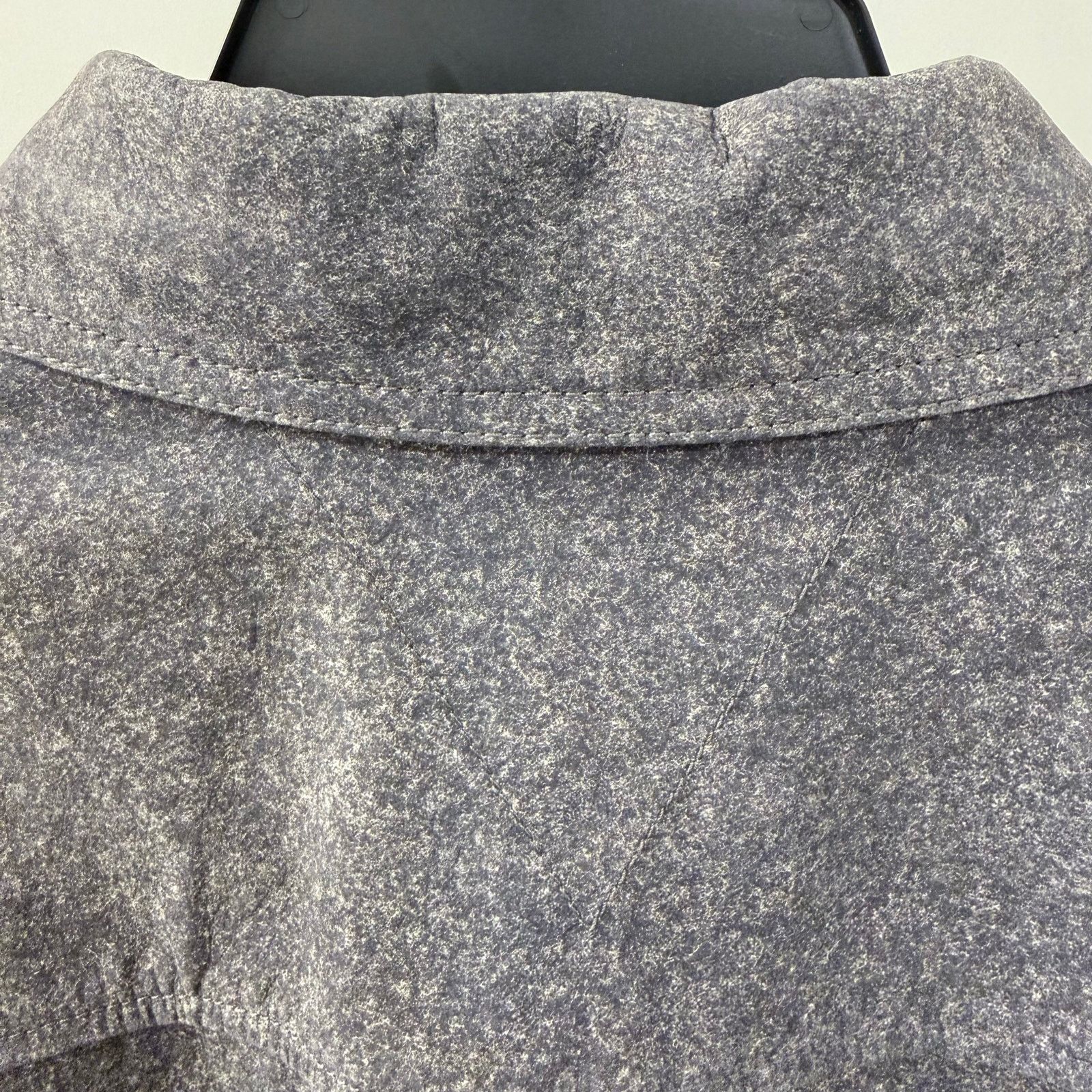 Bottega Veneta Bottega Veneta Flannel Print Lambskin Leather Overshirt 52 Size US L / EU 52-54 / 3 - 9 Thumbnail
