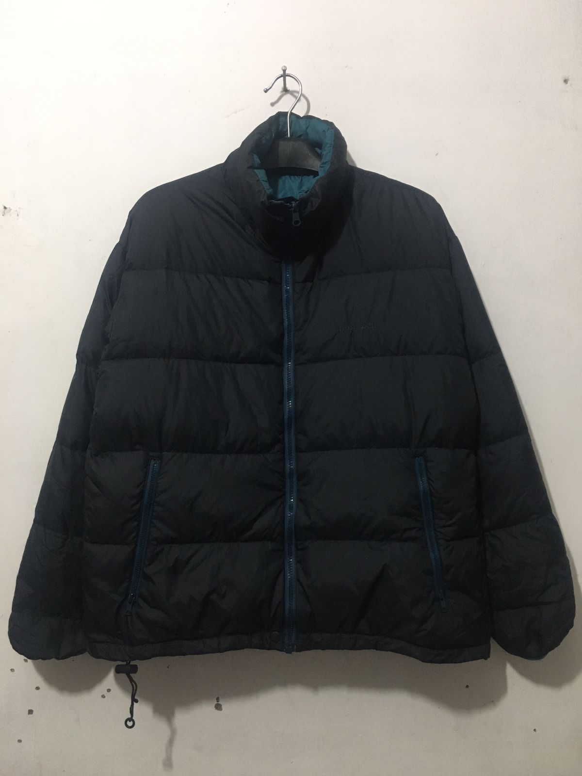 Image of Puffer Jacket Montbell Reversible in Black Tosca, Men's (Size Small)