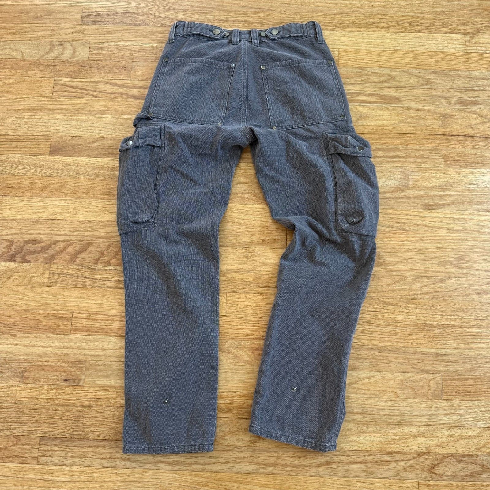 Cole Henry Cole Henry Grey Parachute Cargo Pants 30/29 Size US 30 / EU 46 - 7 Thumbnail