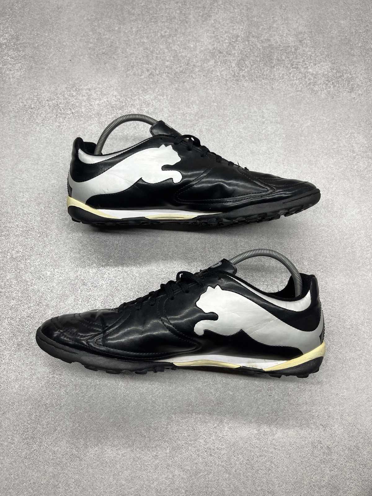 Puma Vintage Puma Soccer Sneakers Leather Big Logo Speedcat Style Size US 11 / EU 44 - 4 Thumbnail