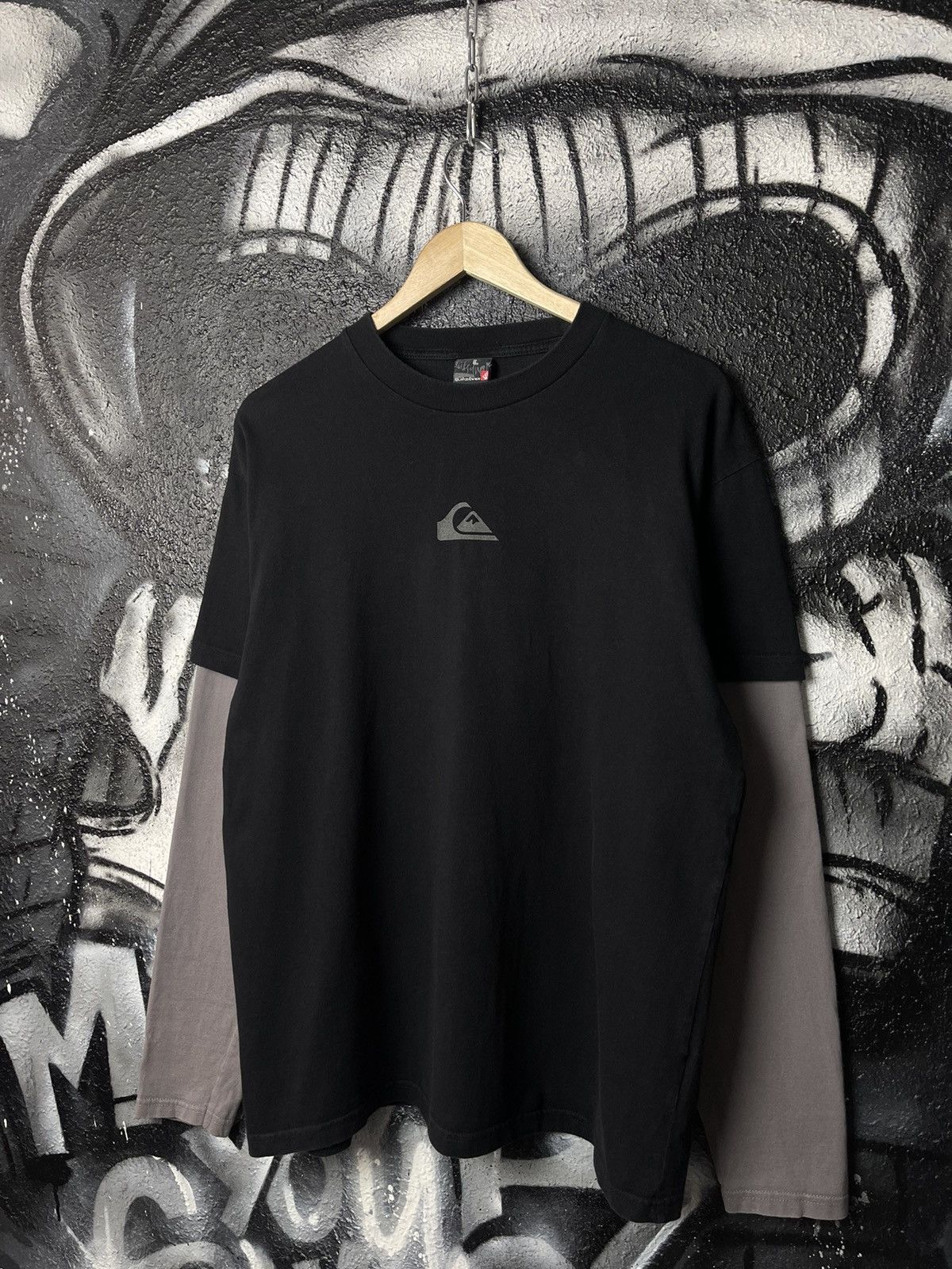 Quiksilver Y2K Quiksilver Long Sleeve T-Shirt Big Logo Men’s Size L Size US L / EU 52-54 / 3 - 2 Thumbnail