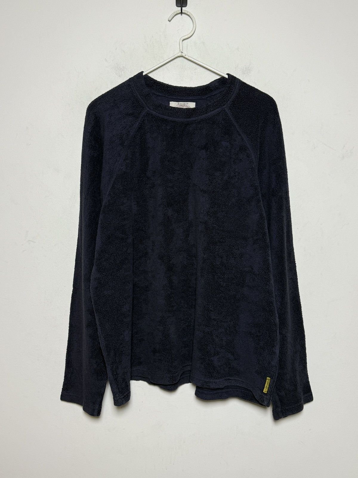 Giorgio Armani Armani Jeans navy fleece crewneck Size US XL / EU 56 / 4 - 1 Thumbnail