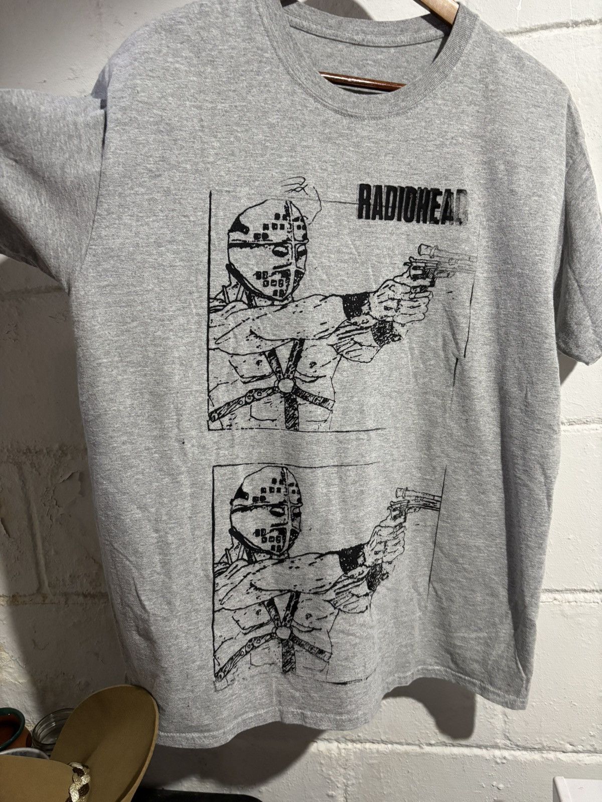 Band Tees × Other Radiohead x mad max tee Size US XL / EU 56 / 4 - 1 Thumbnail