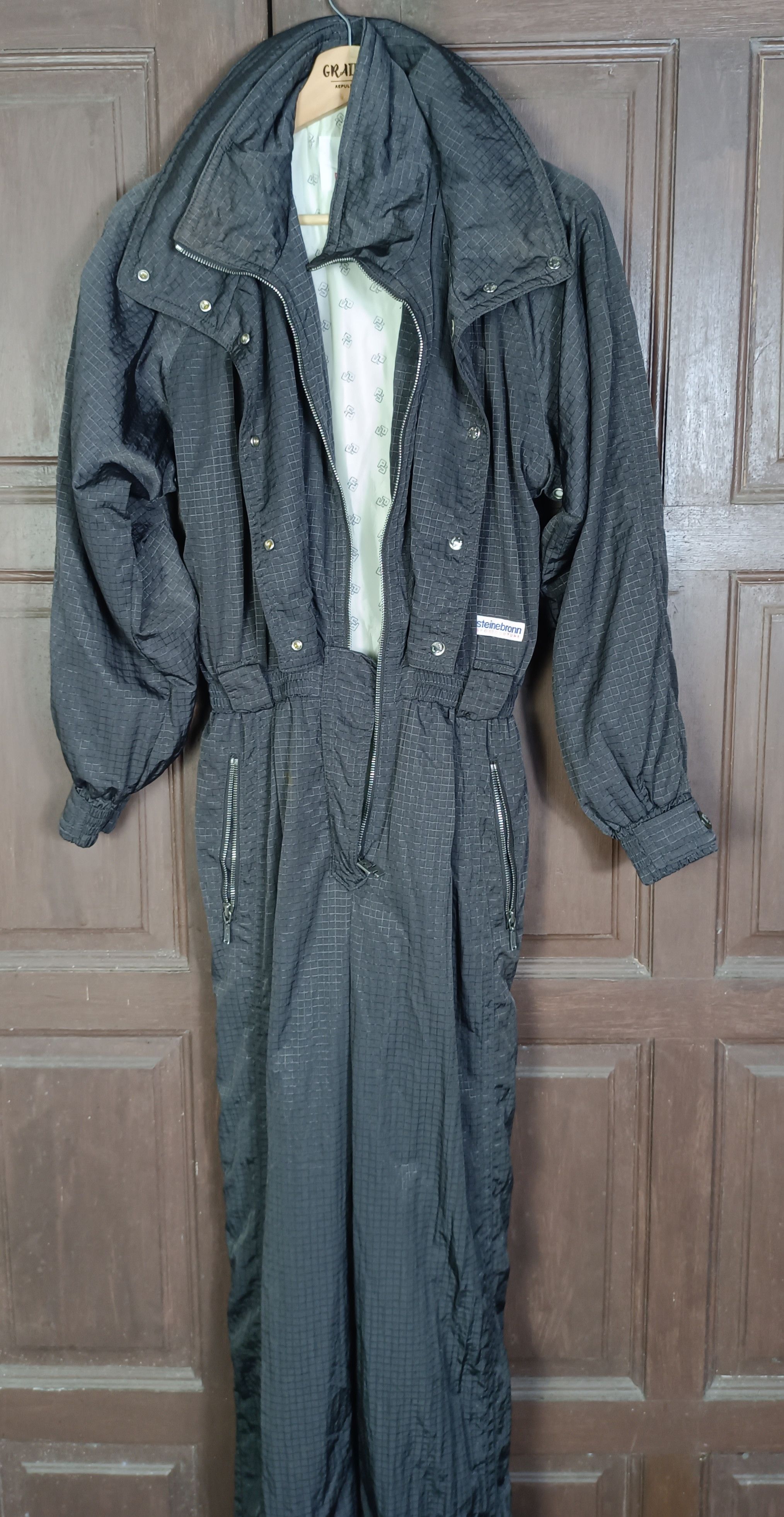 Asics Vtg 80s💥Peter Steneibronn Overall Sky Size US S / EU 44-46 / 1 - 1 Thumbnail
