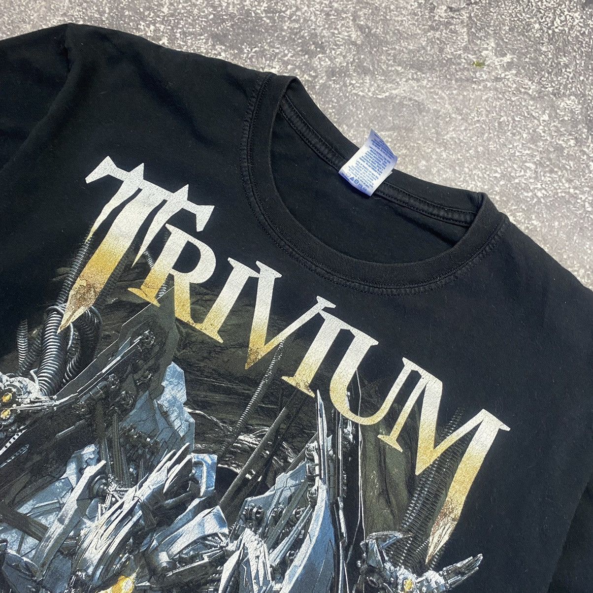 Band Tees Vintage Trivium Big Graphic logo rock band 90’s tee Size US L / EU 52-54 / 3 - 3 Thumbnail