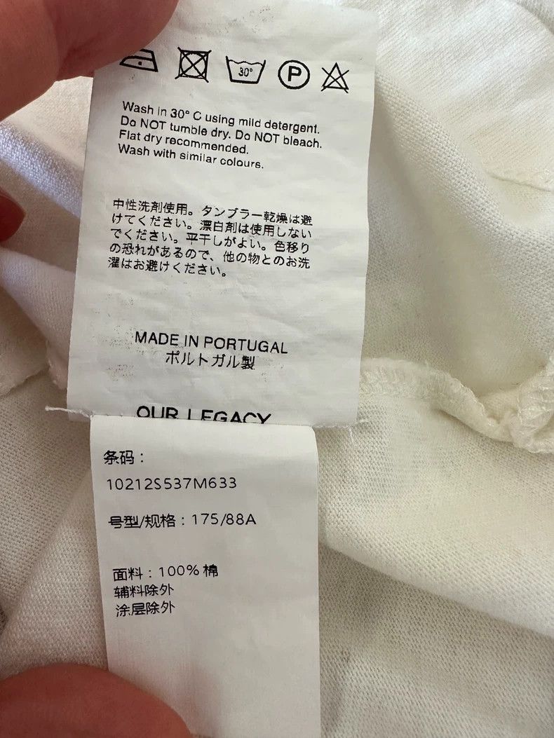 Our Legacy Our Legacy Tai Chi Yin Yang printed cotton long sleeve T-s Size US L / EU 52-54 / 3 - 5 Thumbnail