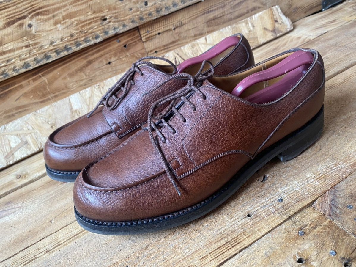 J.M. Weston J.M.Weston 641 brown derby leather shoes sz Uk8E Size US 9 / EU 42 - 7 Thumbnail