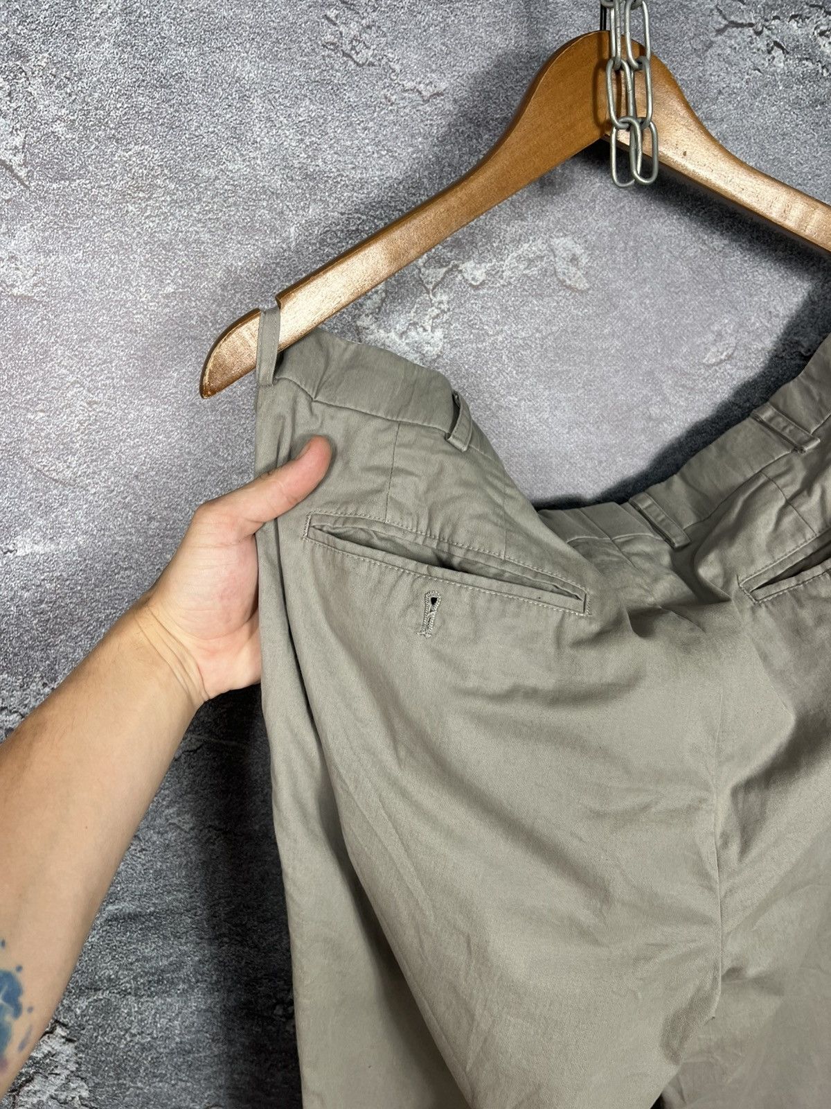 Private White V.C. Private White V.C Classic Cotton Chino Pants Size US 34 / EU 50 - 13 Thumbnail