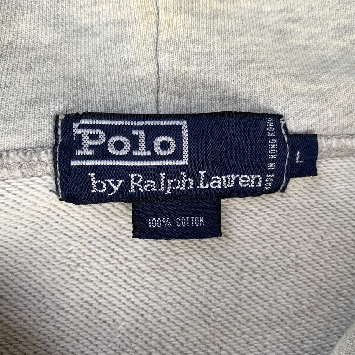 Vintage Vintage 90s Polo Bear Ralph Lauren Hoodie Size L / US 10 / IT 46 - 11 Thumbnail