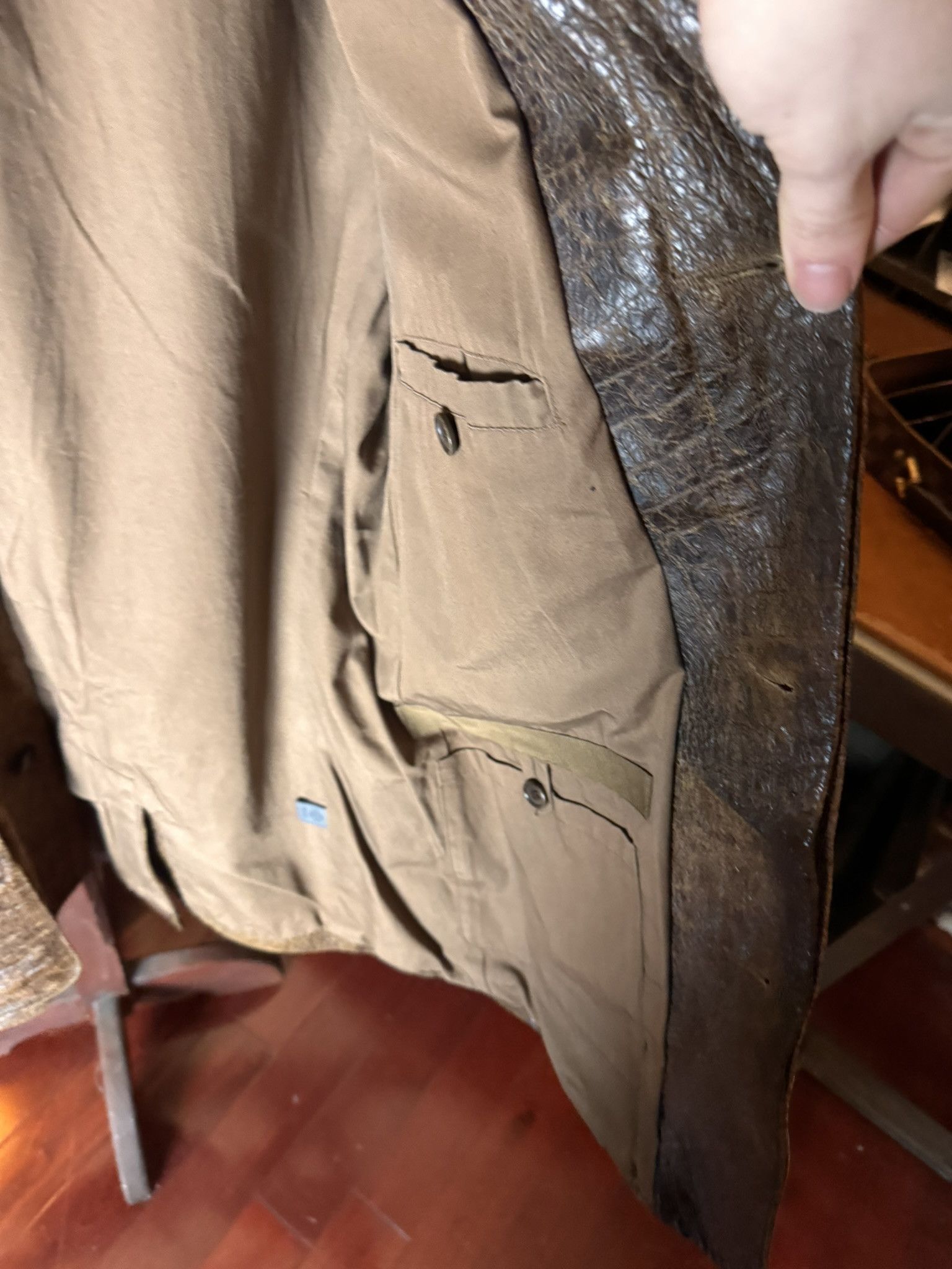 John Varvatos *RARE* 2006 JOHN VARVATOS LEATHER JACKET sz. 50 Size US M / EU 48-50 / 2 - 9 Thumbnail