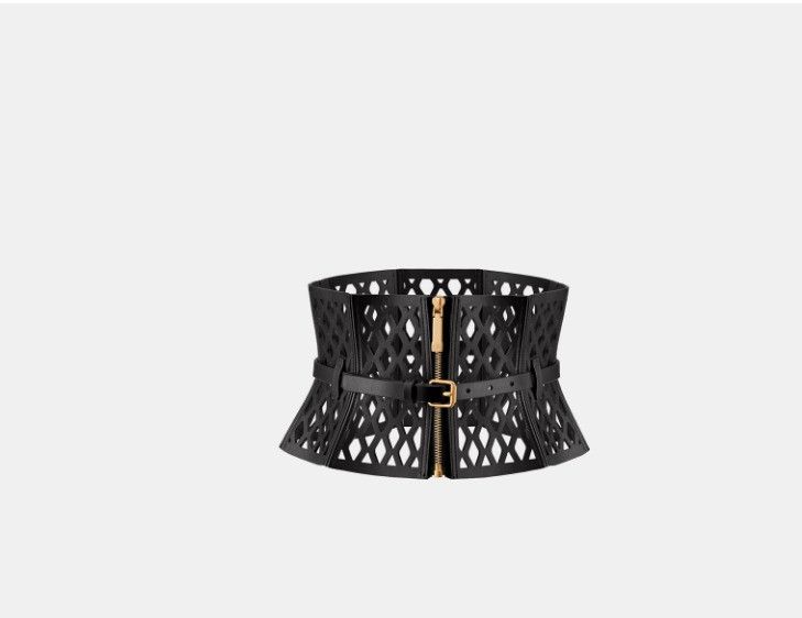 Dior o1w1db10425 B0323UB Size: OS / D-Trap Corset Belt in Black Size ONE SIZE - 1 Thumbnail