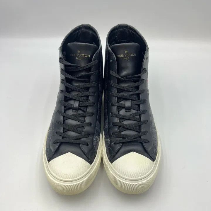 Louis Vuitton Louis Vuitton Tattoo Damier Graphite Sneakers -2508 Size US 8.5 / EU 41-42 - 2 Thumbnail