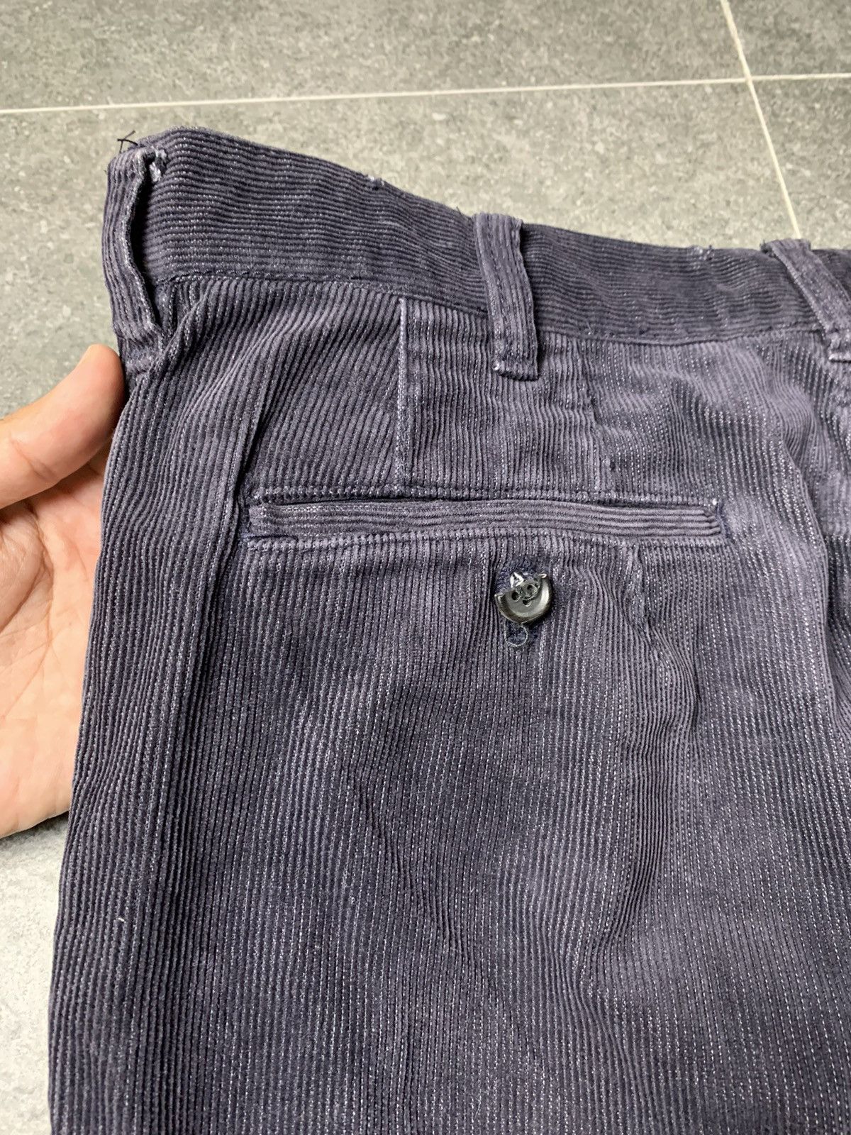 Comme des Garcons Homme Deux AD 2011 Comme Des Garcons Homme Deux Corduroy Pants Size US 35 - 11 Thumbnail