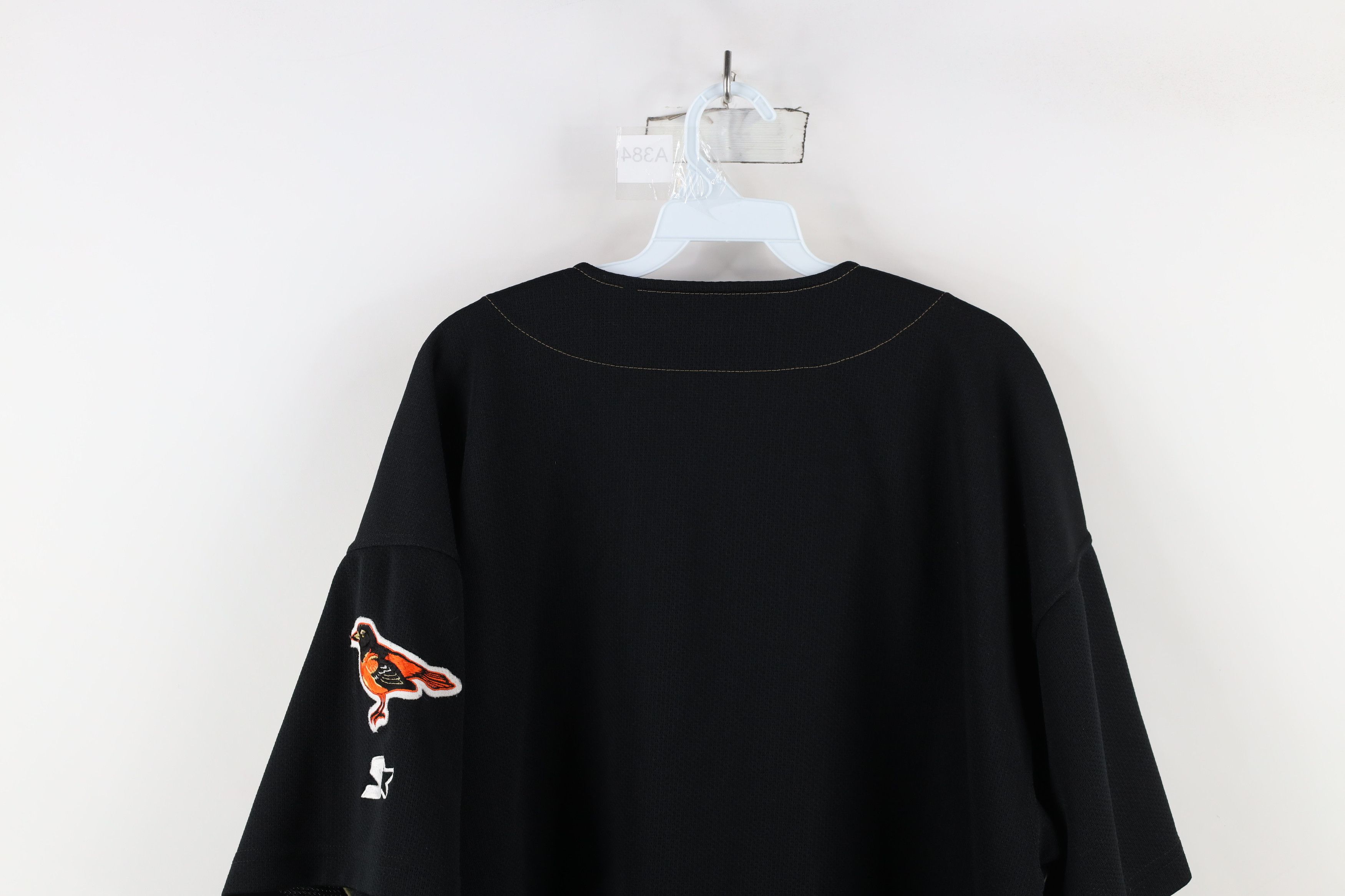 Starter × Vintage Vintage 90s Starter Baltimore Orioles Baseball Jersey Gold Size US XXL / EU 58 / 5 - 13 Thumbnail
