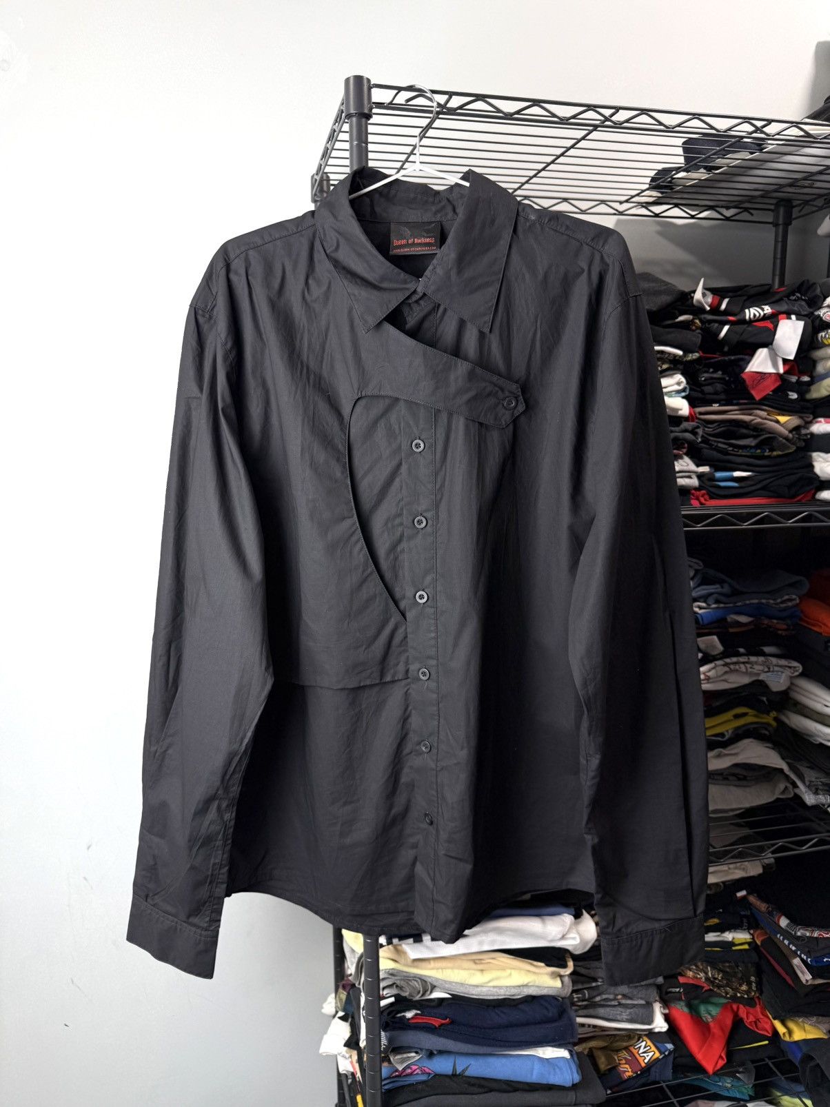 Vintage Vintage Queen Of Darkness Avant Garde Abstract Shirt Size US L / EU 52-54 / 3 - 1 Thumbnail
