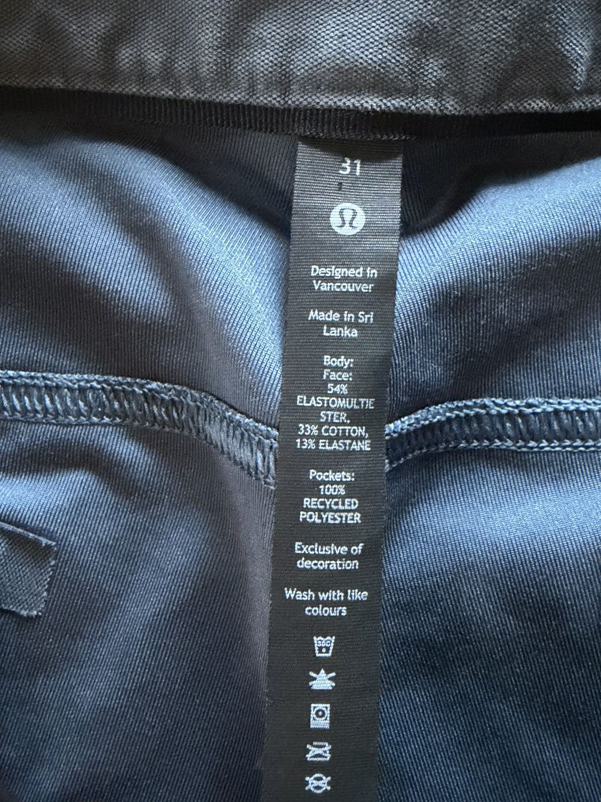 Lululemon Blue Lululemon Tapered pants Size US 30 / EU 46 - 5 Thumbnail