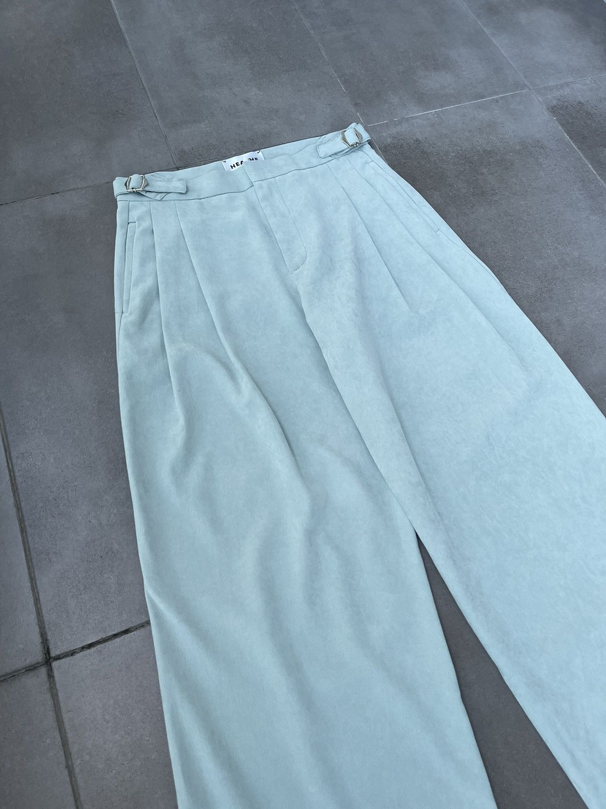 Other !DS! SS23 Heathe Pistachio Green Suit Size 40R - 19 Thumbnail