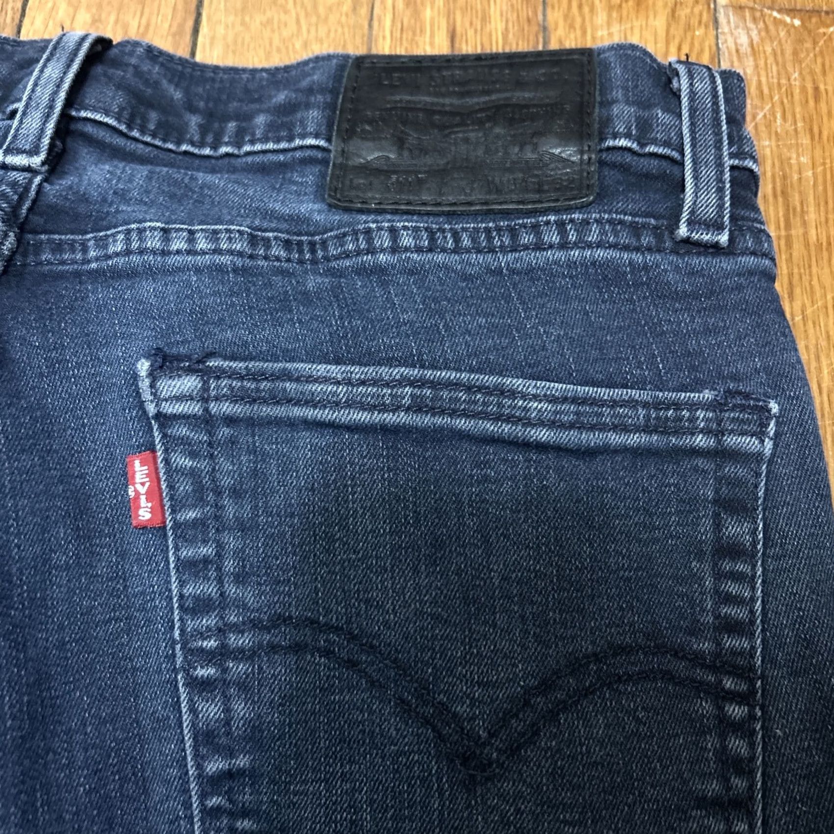 Levi's Levi's 511 Jeans Slim Fit 34x32 Denim Blue Mens Leather? Size US 34 / EU 50 - 7 Thumbnail