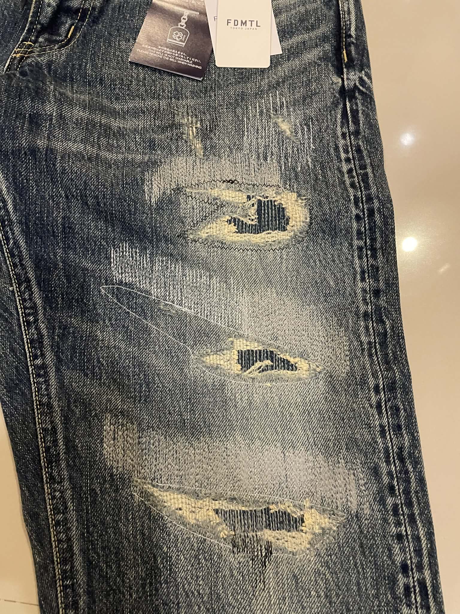 FDMTL FDMTL Jeans (CS124) Size US 30 / EU 46 - 3 Thumbnail