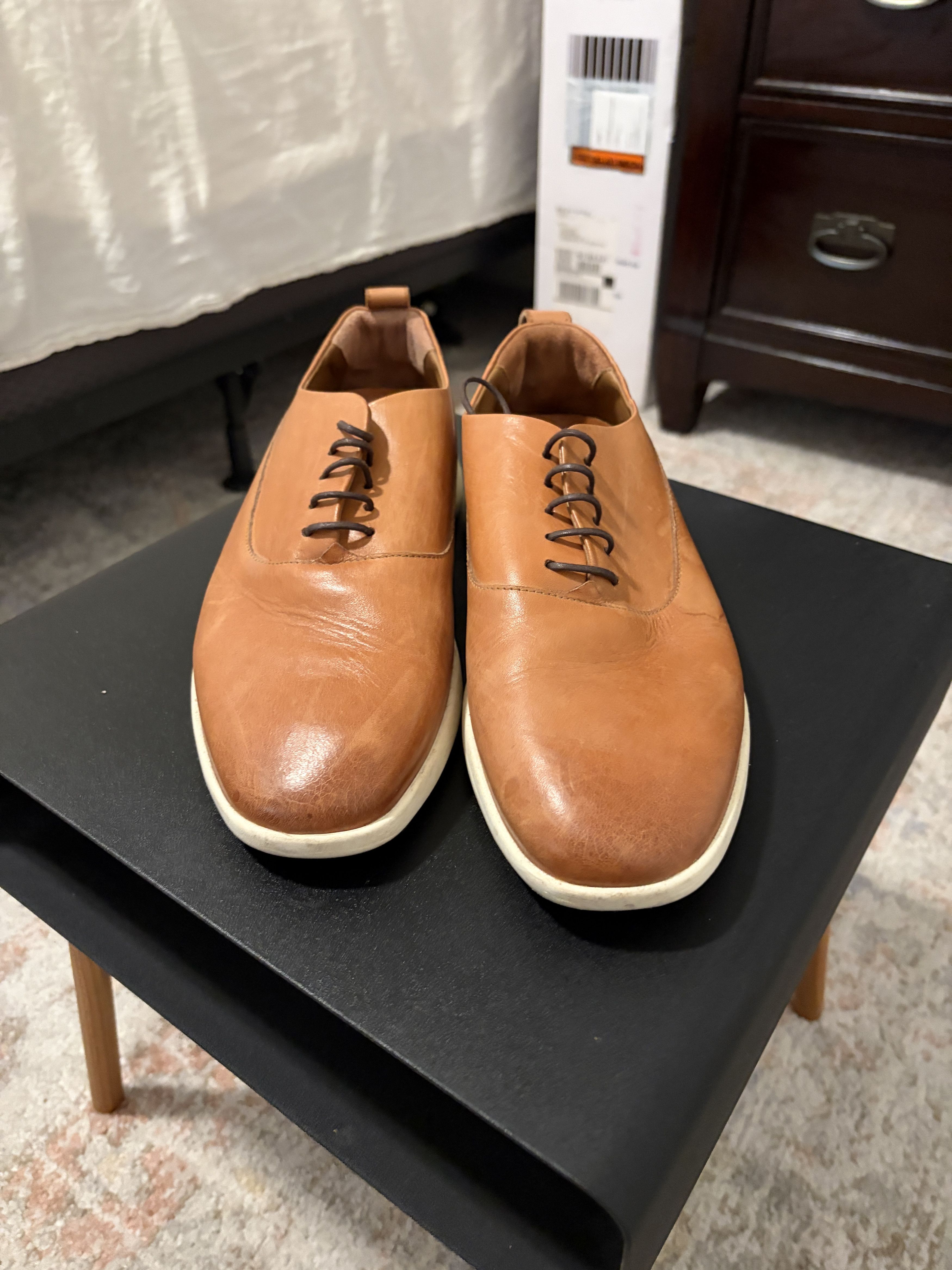 Wolf & Shepherd Crossover Longwing shoes in honey or brown Size US 8.5 / EU 41-42 - 2 Thumbnail