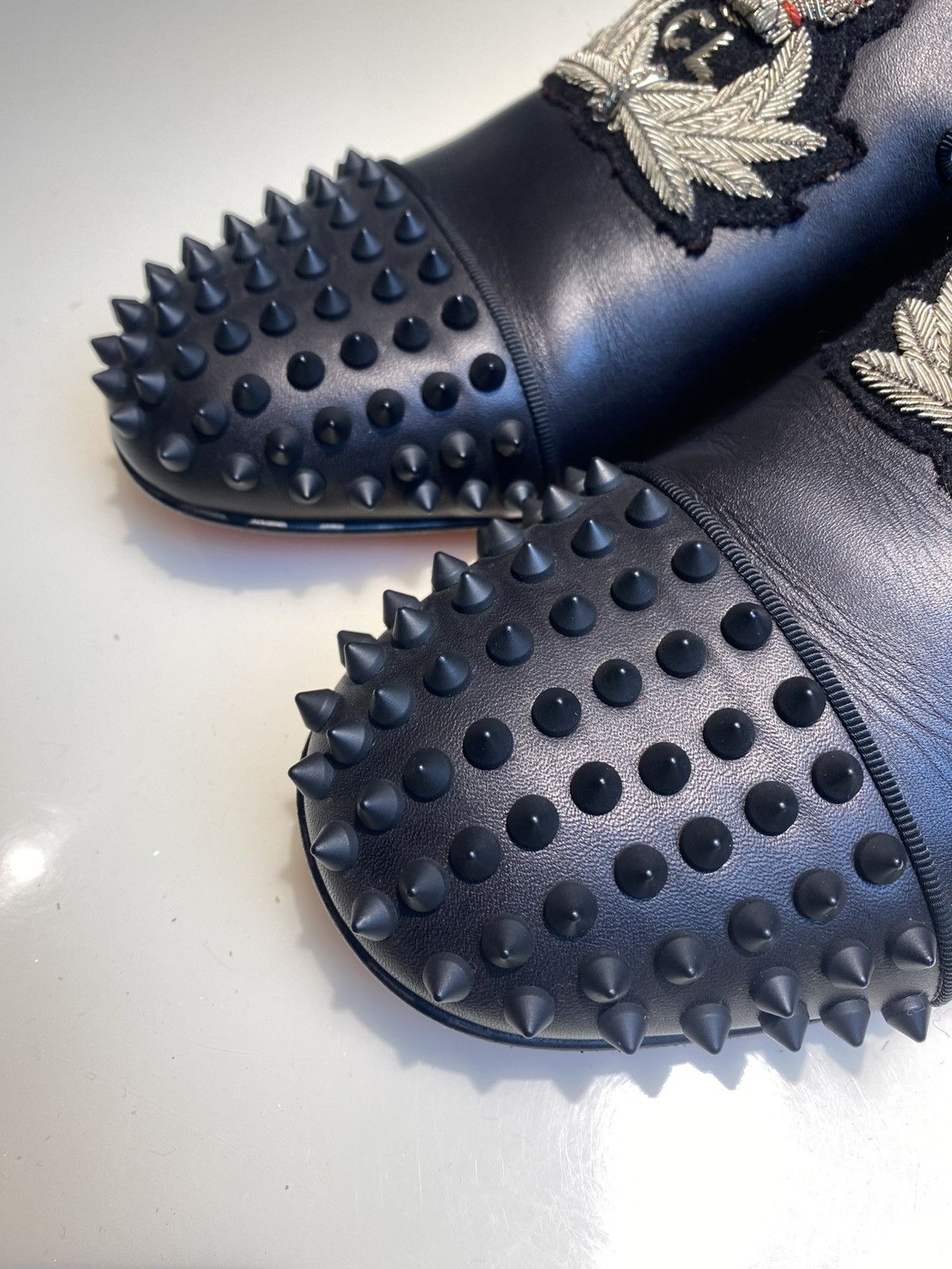 Christian Louboutin Christian Louboutin Forever Spike Loafers Size 43.5 Size US 10.5 / EU 43-44 - 10 Thumbnail