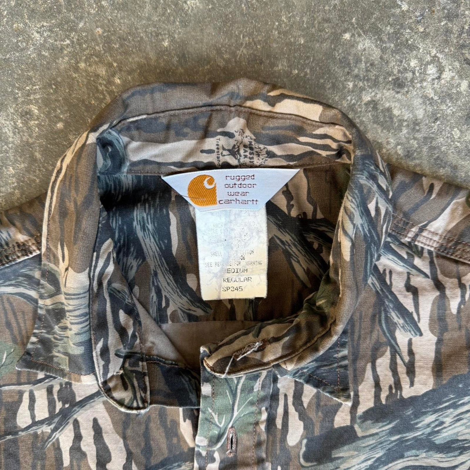 Carhartt Vintage carhartt hunting shirt 90s Size US M / EU 48-50 / 2 - 5 Thumbnail