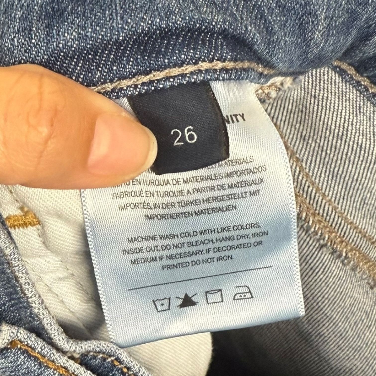 Citizens Of Humanity Citizens of Humanity Jeans Isola Womens 26 High Rise Raw Hem Size 26" / US 2 / IT 38 - 3 Thumbnail