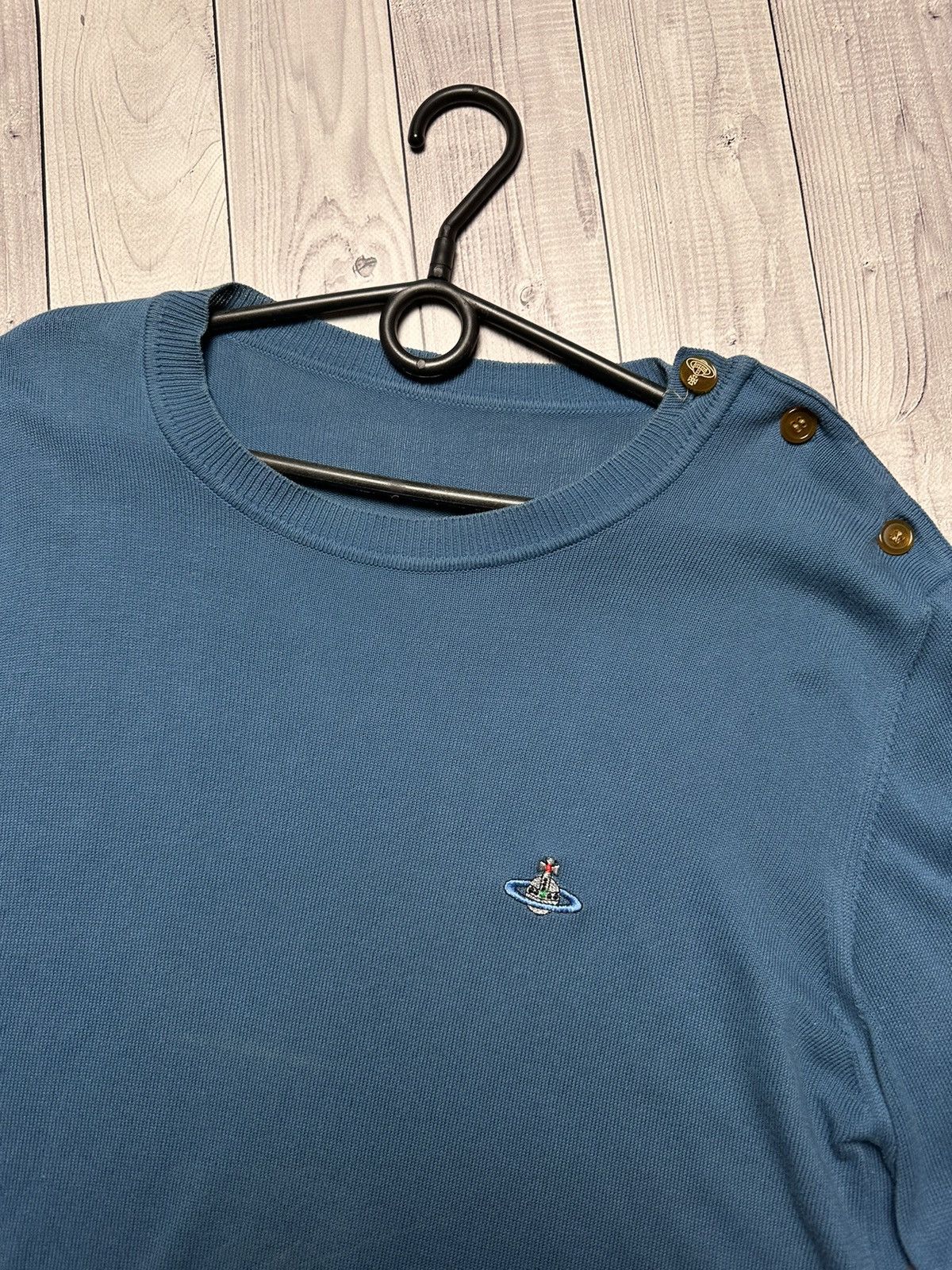 Vintage × Vivienne Westwood Vintage Vivienne Westwood sweater size L/XL logo Size US L / EU 52-54 / 3 - 2 Thumbnail