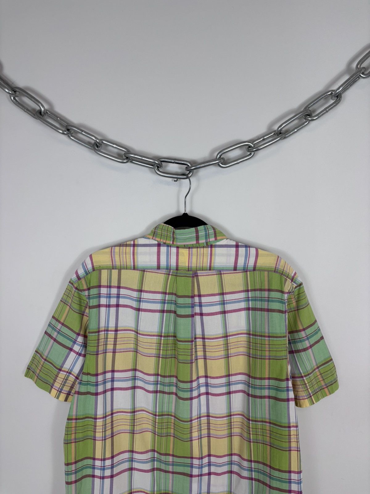 Polo Ralph Lauren Polo Ralph Lauren Vintage Men’s Check Short Sleeve Shirt Size US L / EU 52-54 / 3 - 15 Thumbnail