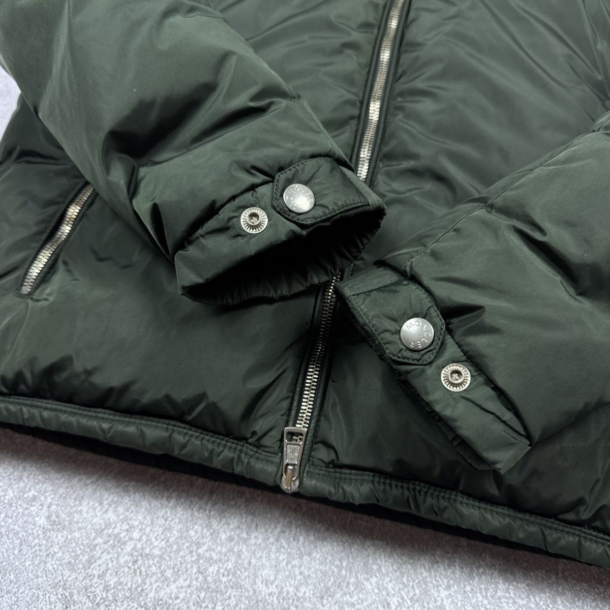 Moncler Men`s Moncler Brad Green Nylon Puffer Jacket Size 2 / M Size US M / EU 48-50 / 2 - 9 Thumbnail