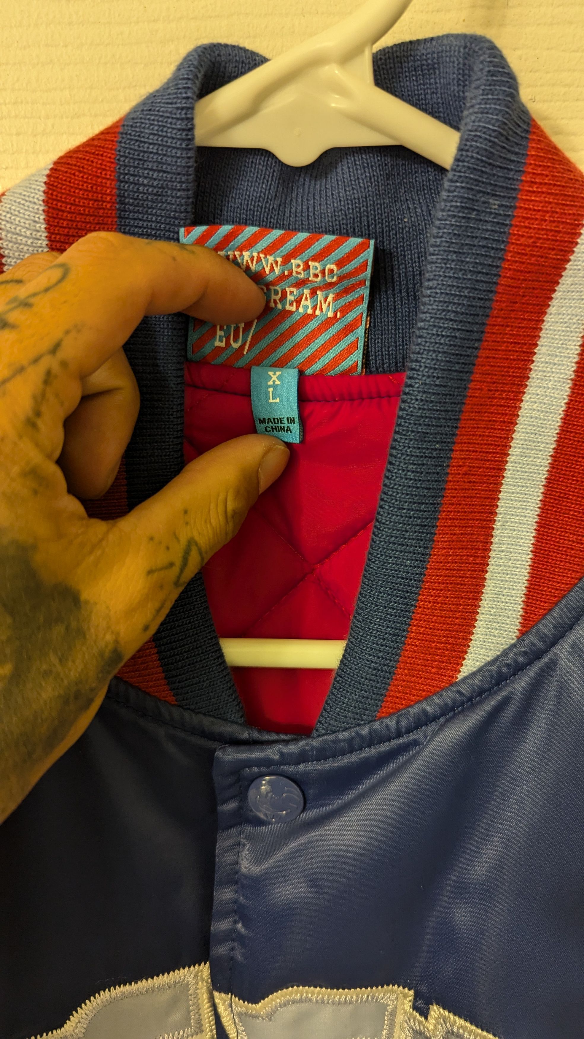 Billionaire Boys Club × Icecream Icecream Varsity Jacket Size US XL / EU 56 / 4 - 4 Thumbnail