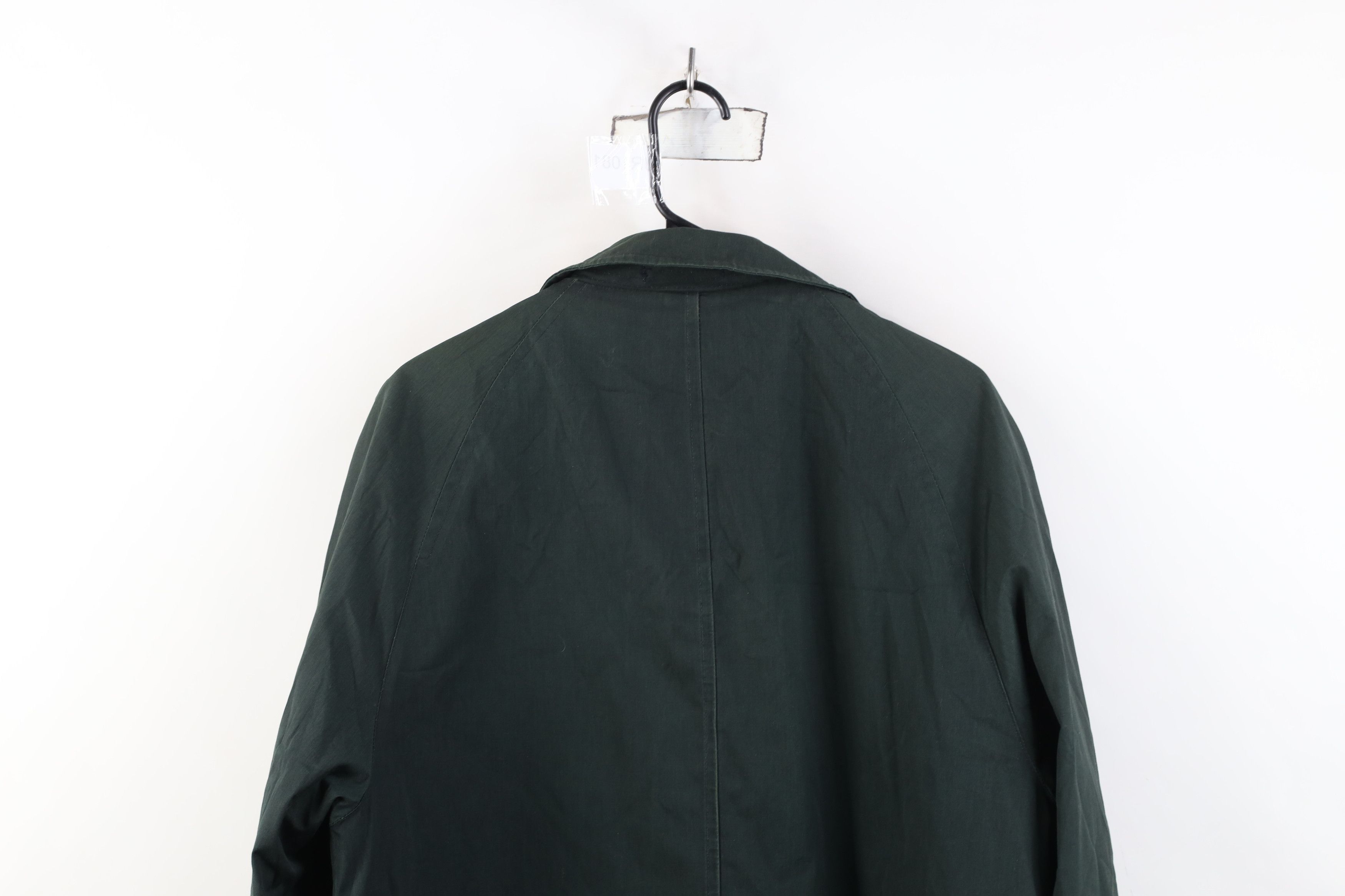 Vintage Vintage 70s Streetwear Trench Coat Rain Jacket Green USA Size US L / EU 52-54 / 3 - 15 Thumbnail