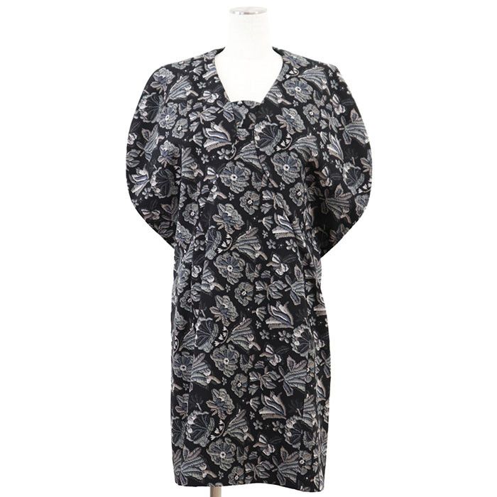 Louis Vuitton Louis Vuitton Louis Vuitton 2023AW Botanical Flower 100% Silk Dress Textile Dresses DUTY FREE for USA Size ONE SIZE - 1 Thumbnail