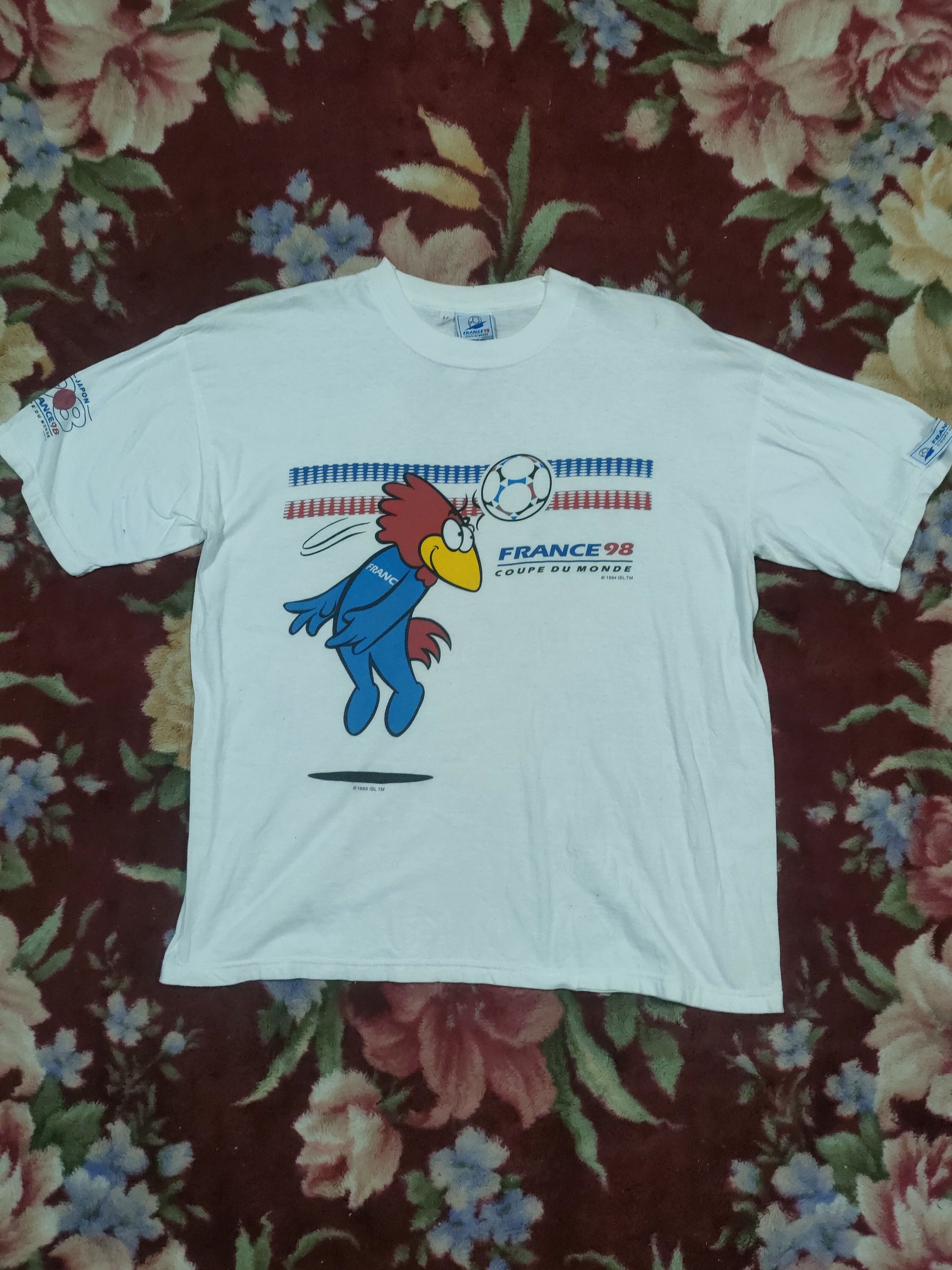 Vintage Vintage World Cup France 98 Size US M / EU 48-50 / 2 - 9 Thumbnail