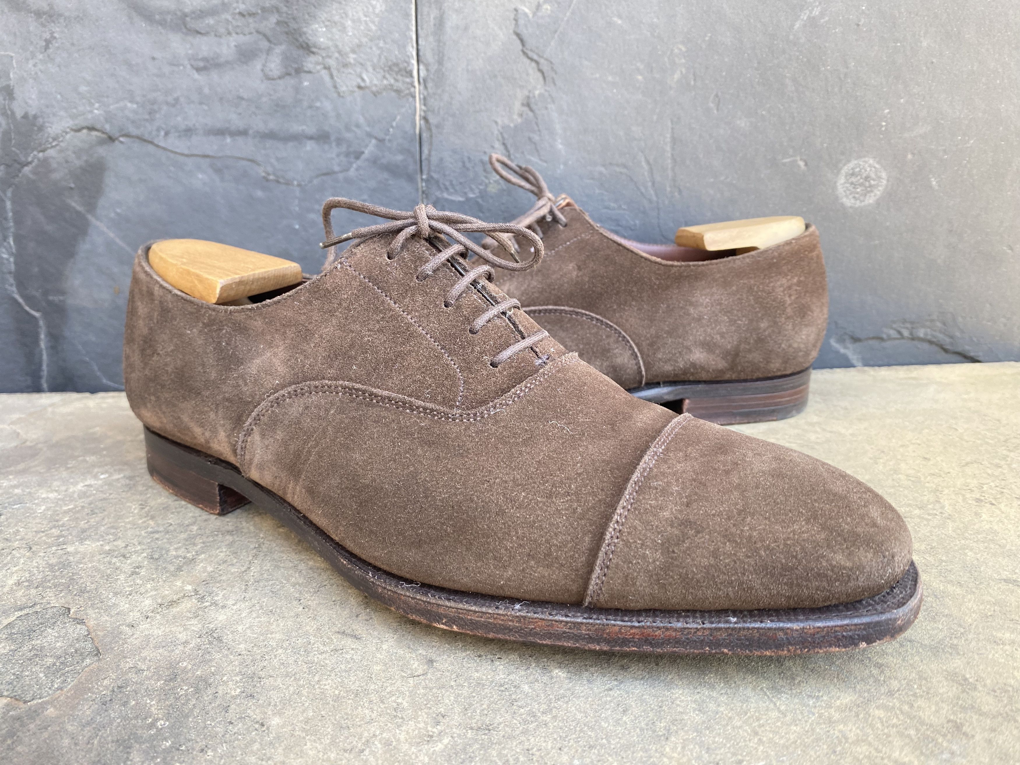 Crockett & Jones Crockett & Jones Audley Handgrade Suede England