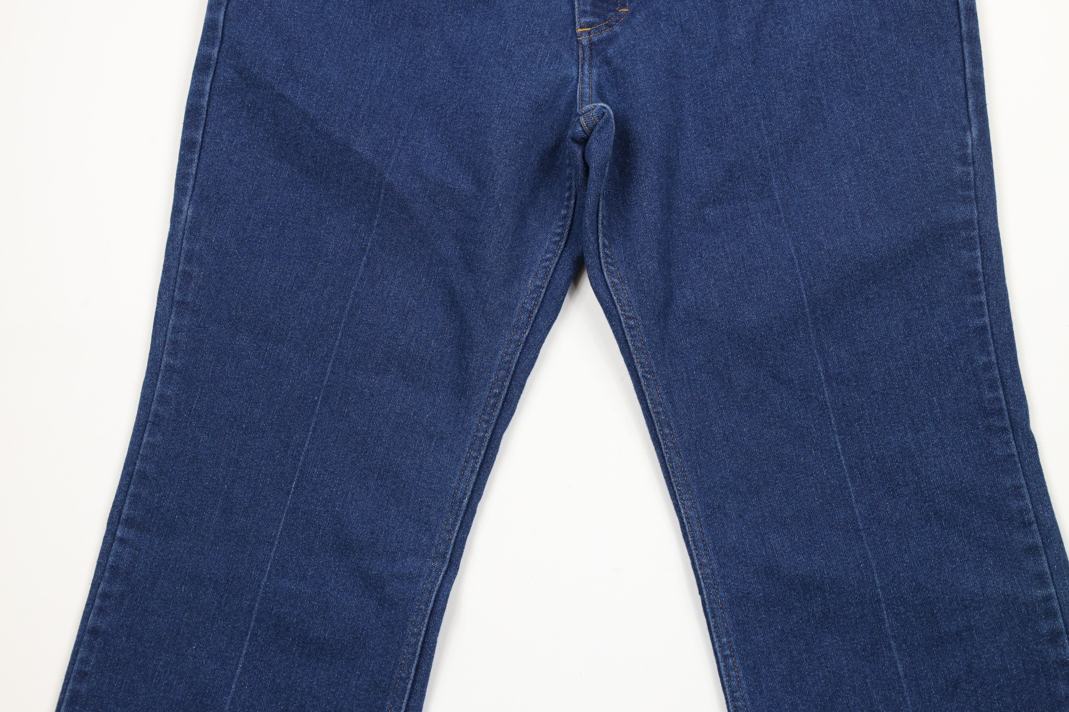 Vintage Vintage 90s Streetwear Wide Leg Bootcut Denim Jeans Blue Size US 38 / EU 54 - 3 Thumbnail