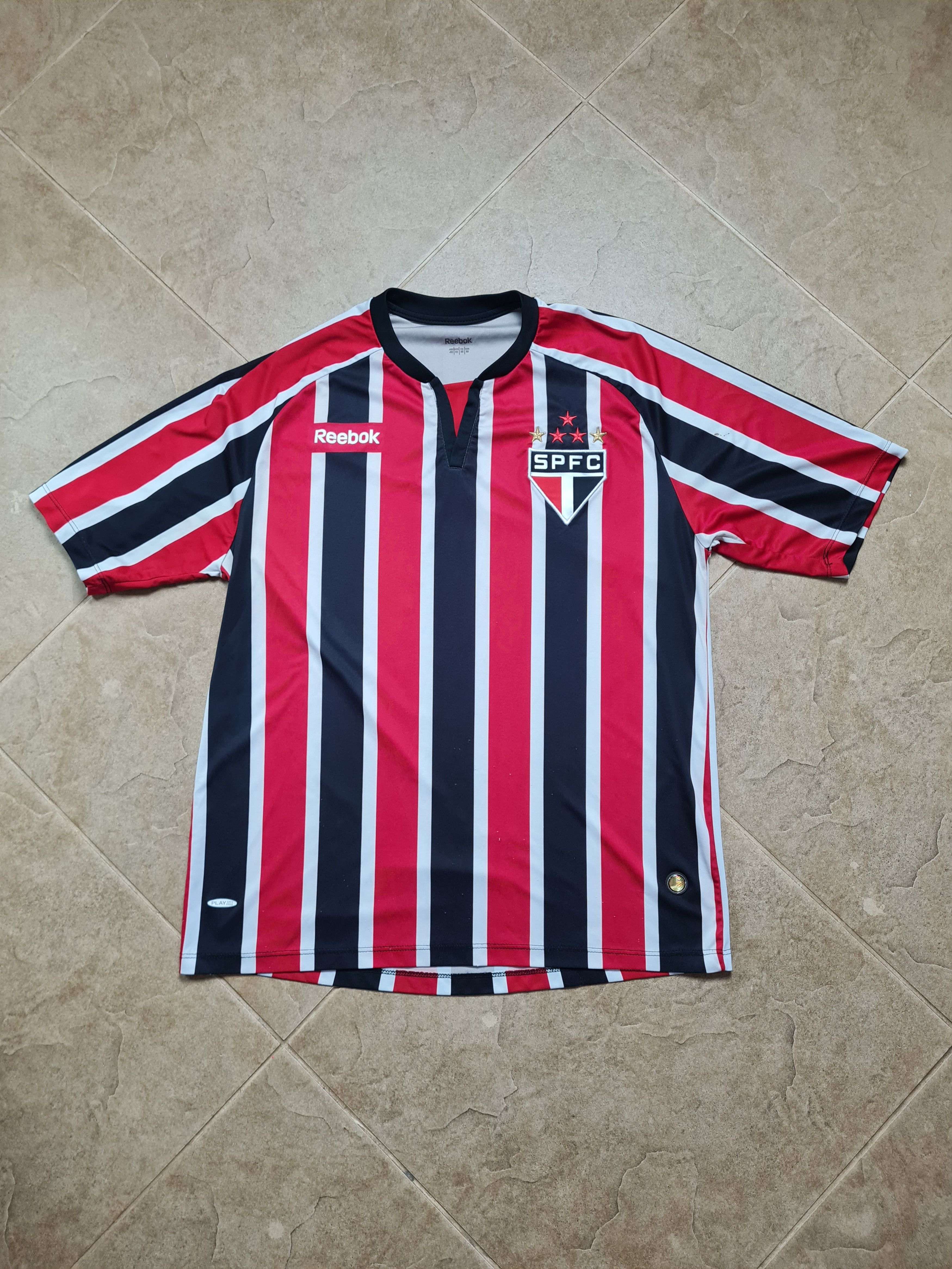 Reebok Football Jersey Rare REEBOOK São Paulo FC 2010 Soccer Shirt Size US M / EU 48-50 / 2 - 1 Thumbnail