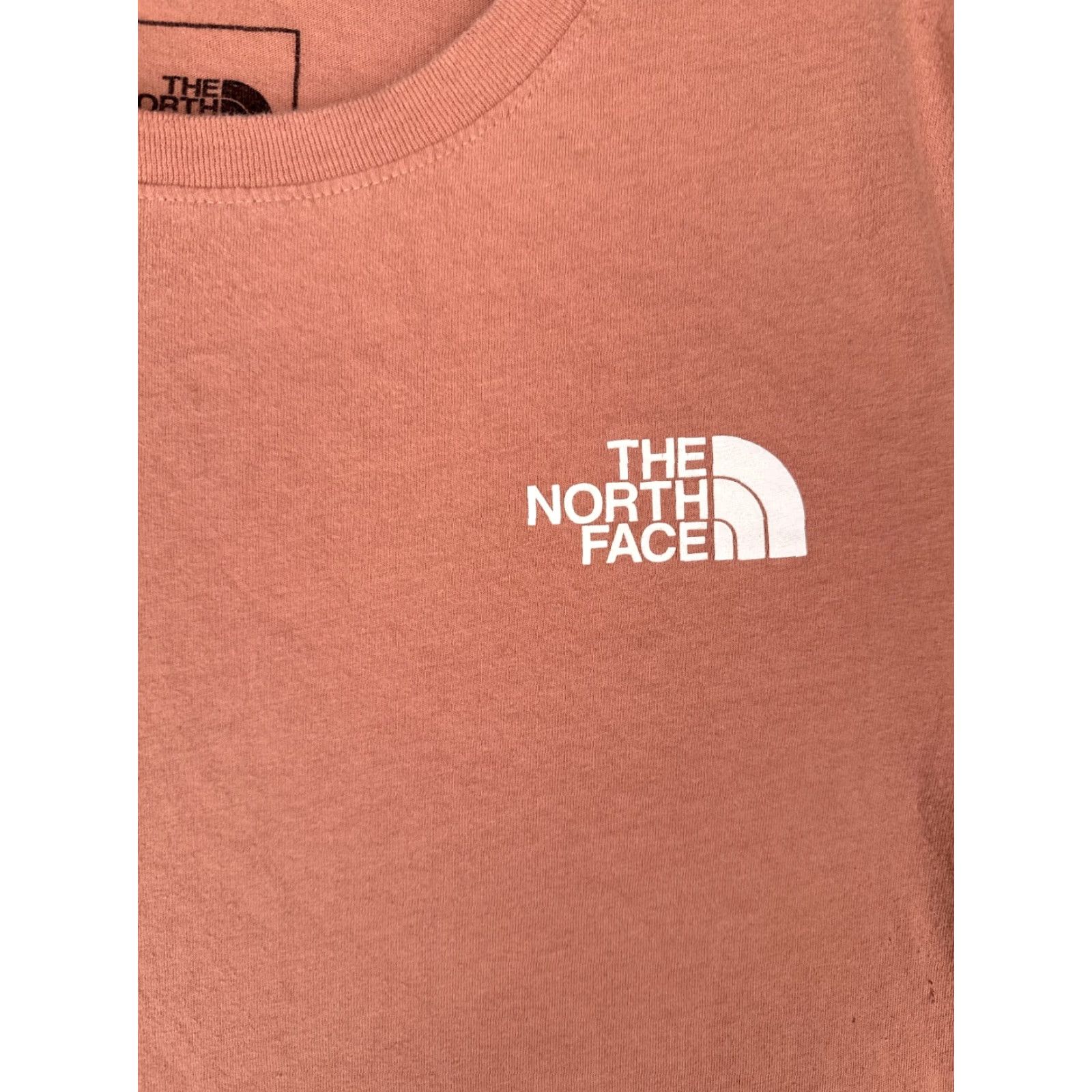 The North Face The North Face Shirt Women Medium Pink Long Sleeve Crew Neck 100% Cotton Size M / US 6-8 / IT 42-44 - 6 Thumbnail