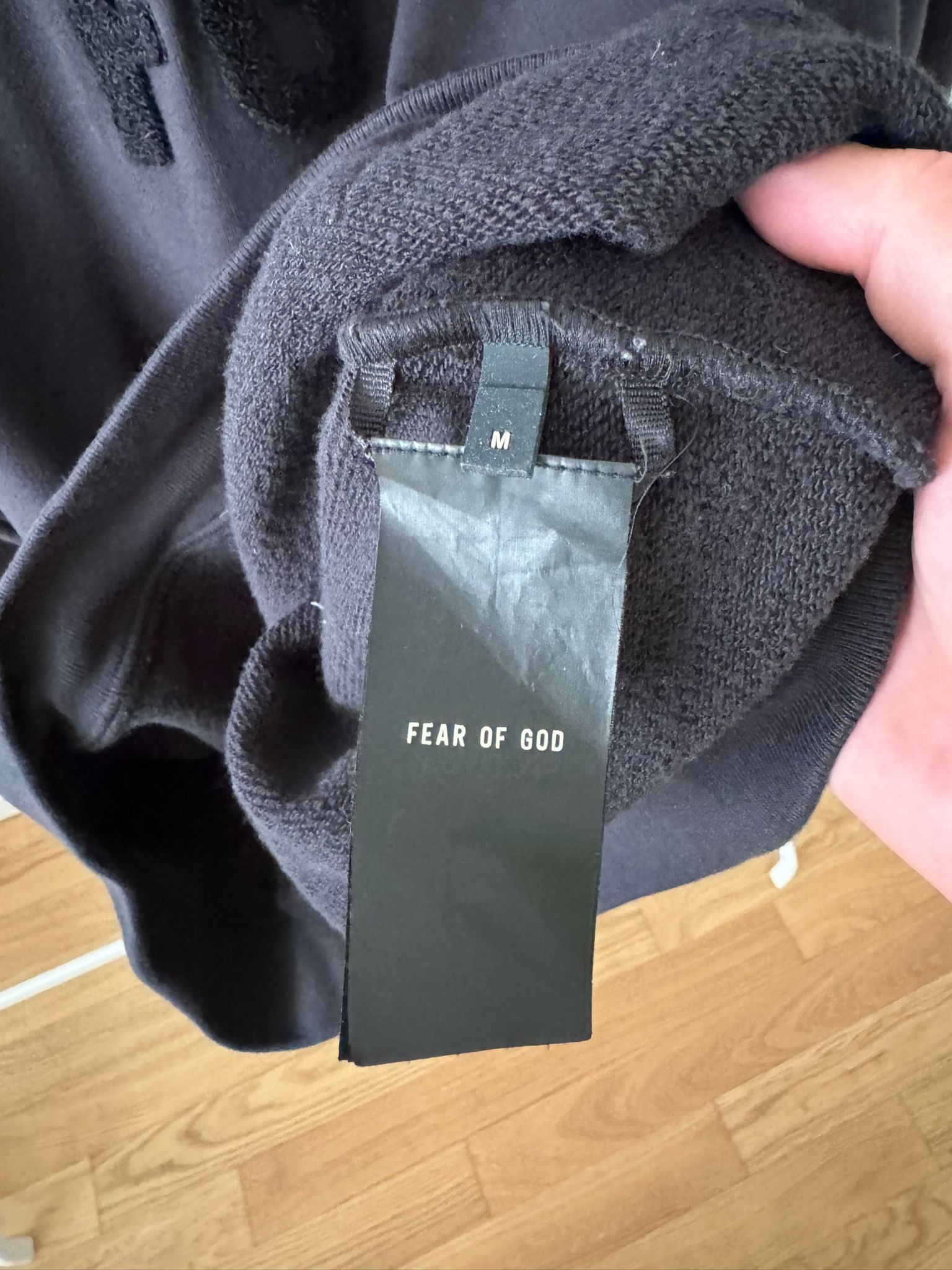 Fear of God Fear of God Sixth Collection Black Hoodie M Size US M / EU 48-50 / 2 - 4 Thumbnail