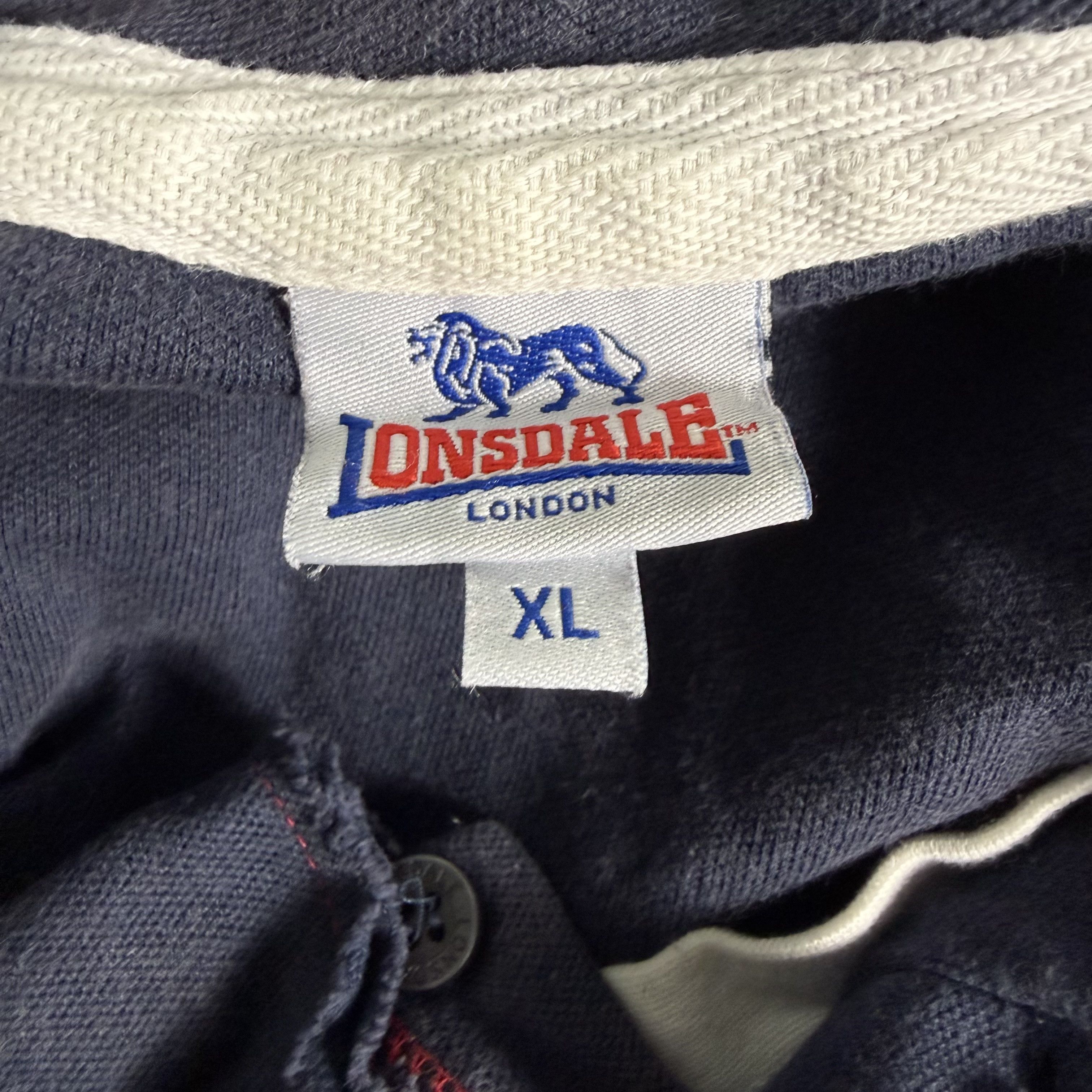 Lonsdale 🔥RARE🔥Vintage Lonsdale London Moyne Patches Polo Shirt Size US XL / EU 56 / 4 - 9 Thumbnail