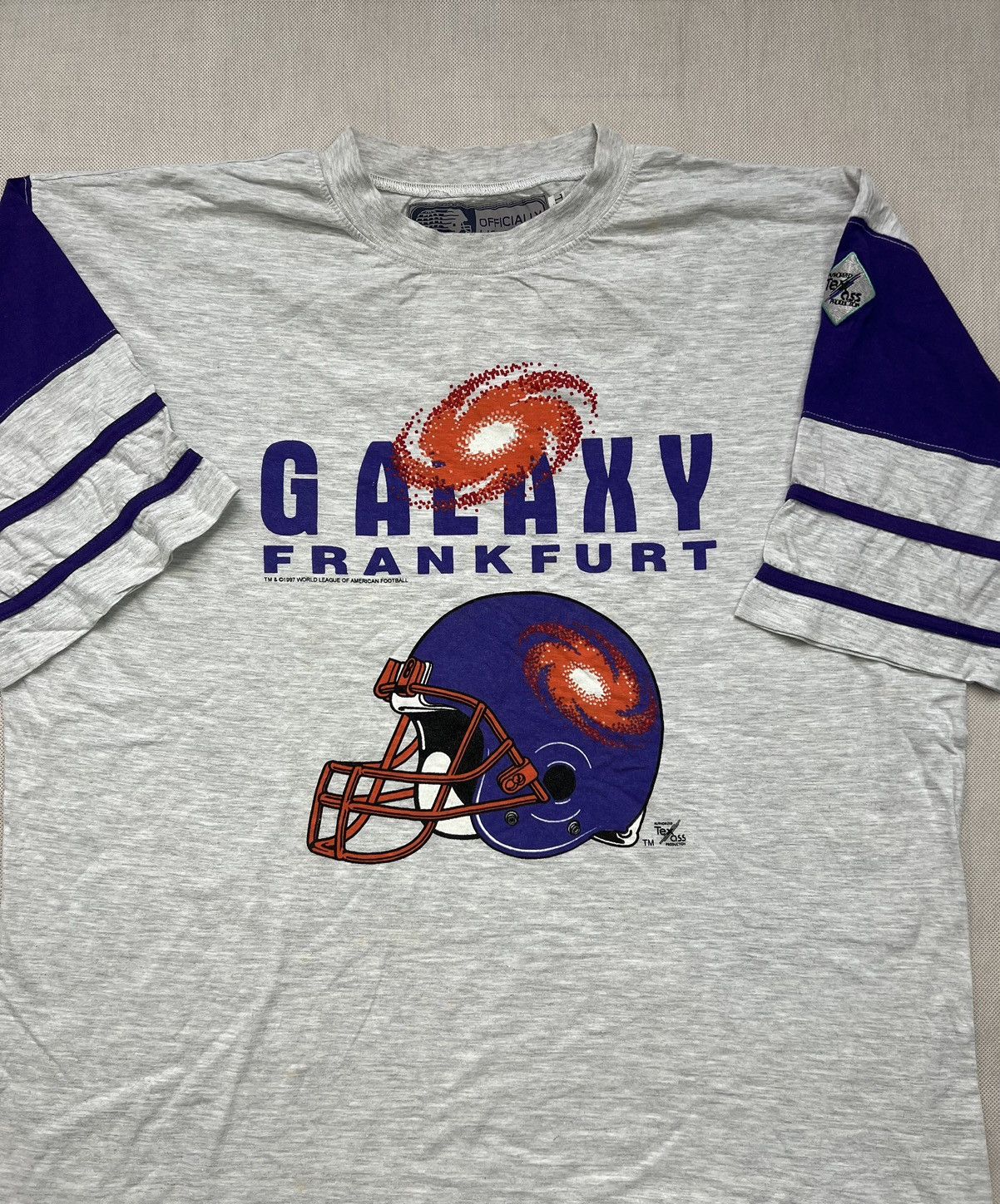 Vintage Rare Tshirt Galaxy Frankfurt 1997 Rugby Vintage Size US XL / EU 56 / 4 - 1 Thumbnail