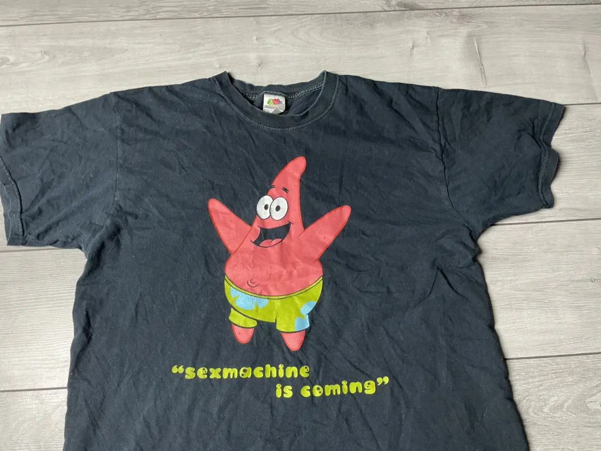Nickelodeon Sponge Bob T-shirt anima patrick sex machine size XLARGE Size US XL / EU 56 / 4 - 3 Thumbnail