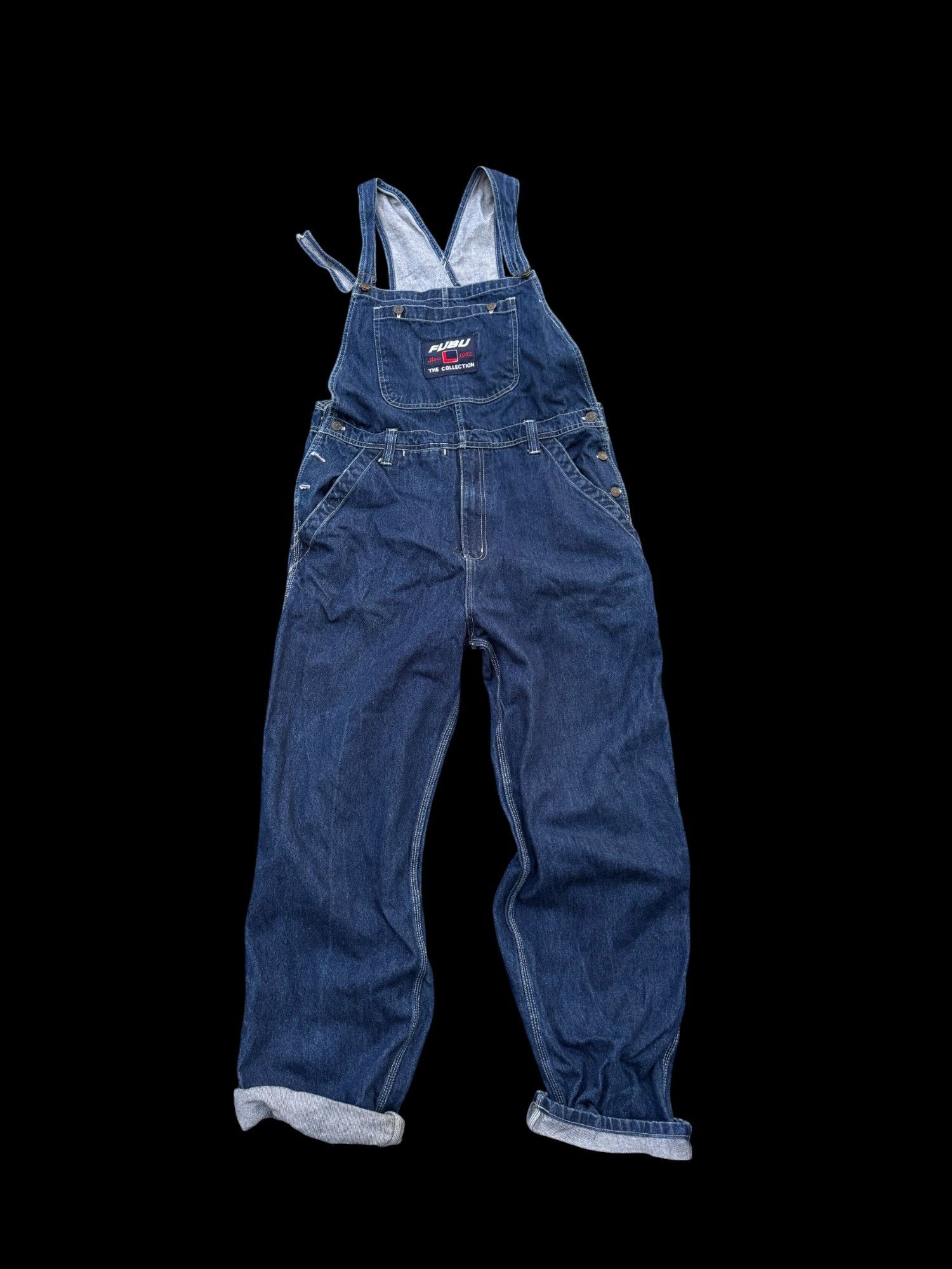 Fubu Rare 90's Vintage Overall Jeans