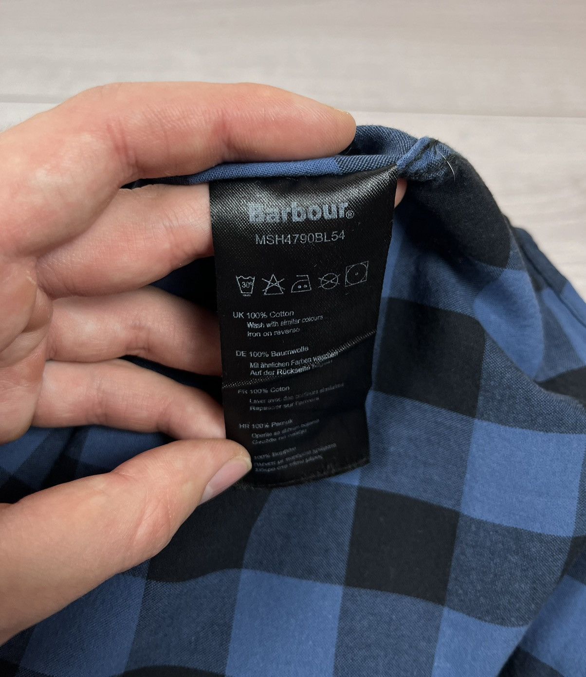 Barbour Barbour International Tailored Flannel Checkered Shirt Size US M / EU 48-50 / 2 - 9 Thumbnail
