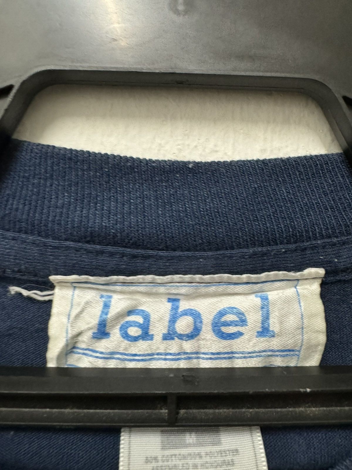Vintage Vintage 90’s Label Streetwear Tee Size US M / EU 48-50 / 2 - 6 Thumbnail