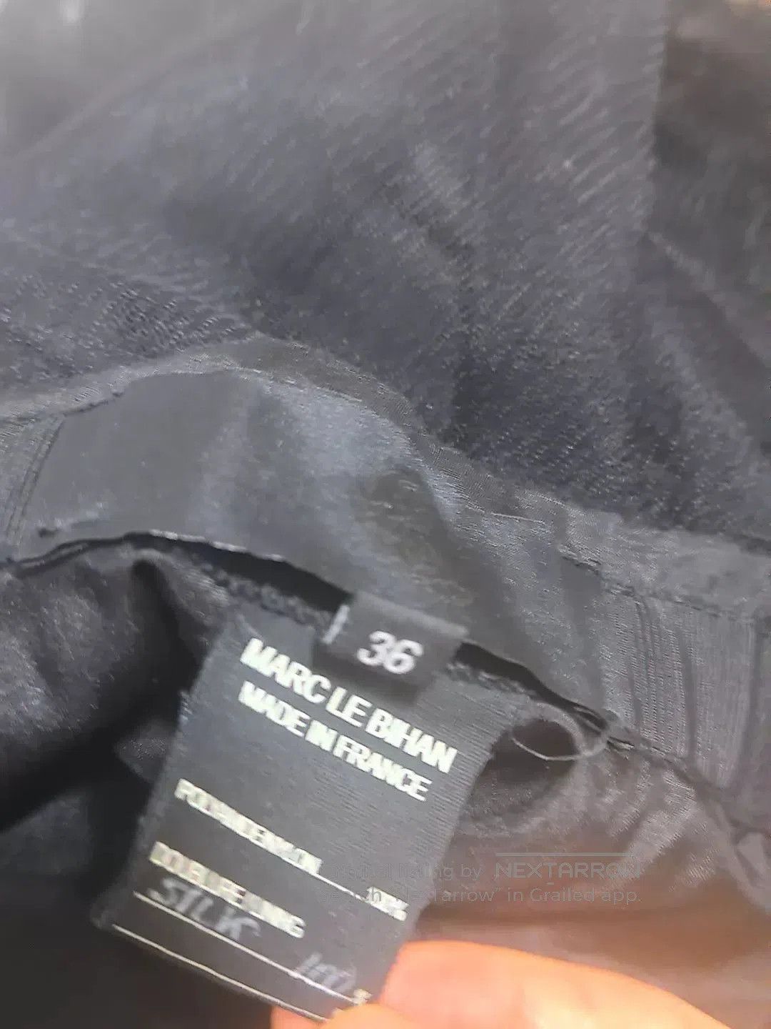 Marc Le Bihan Marc Le Bihan Black Tulle Skirt. Size 35" - 4 Thumbnail