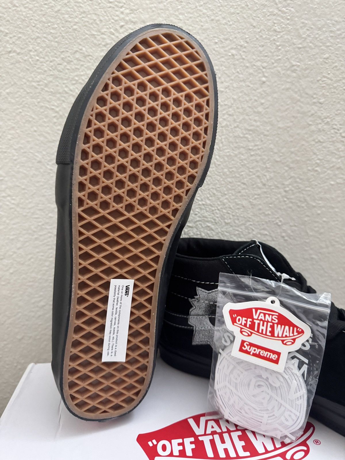 Supreme × Vans Nate Lowman Supreme Vans Size US 12 / EU 45 - 5 Thumbnail