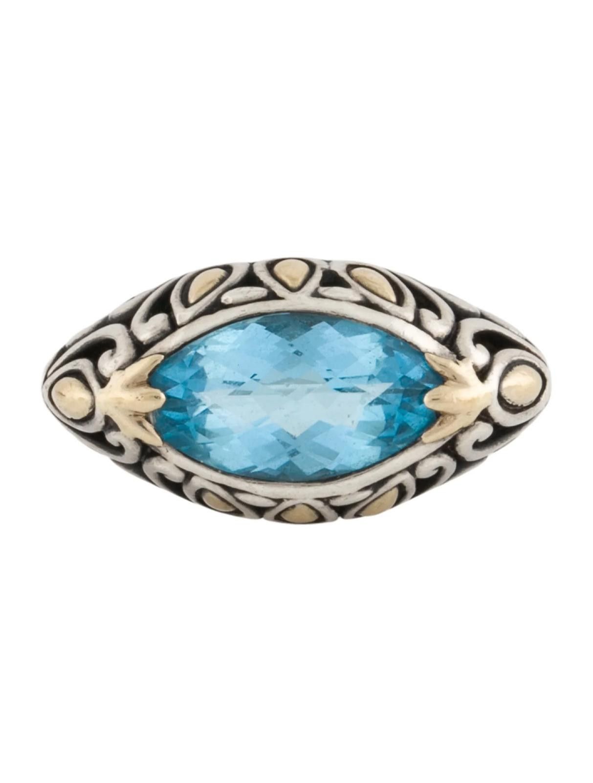 John Hardy John Hardy Topaz Batu Band Size: 6.25 Size ONE SIZE - 3 Thumbnail
