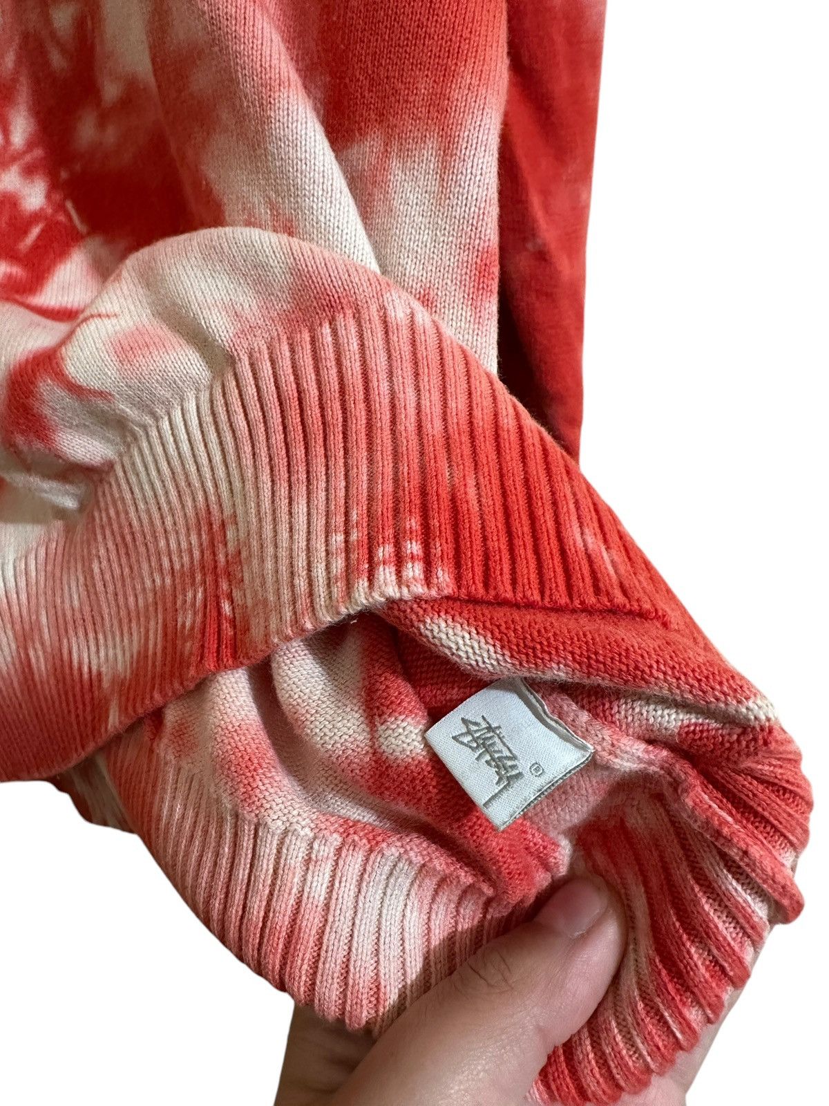 Stussy Stussy Tie Dye Red Sweater Size US M / EU 48-50 / 2 - 5 Thumbnail