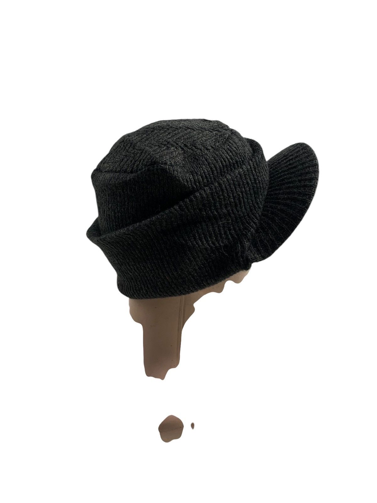 Kapital Crochet knitted big beanie hats rare Size ONE SIZE - 4 Thumbnail